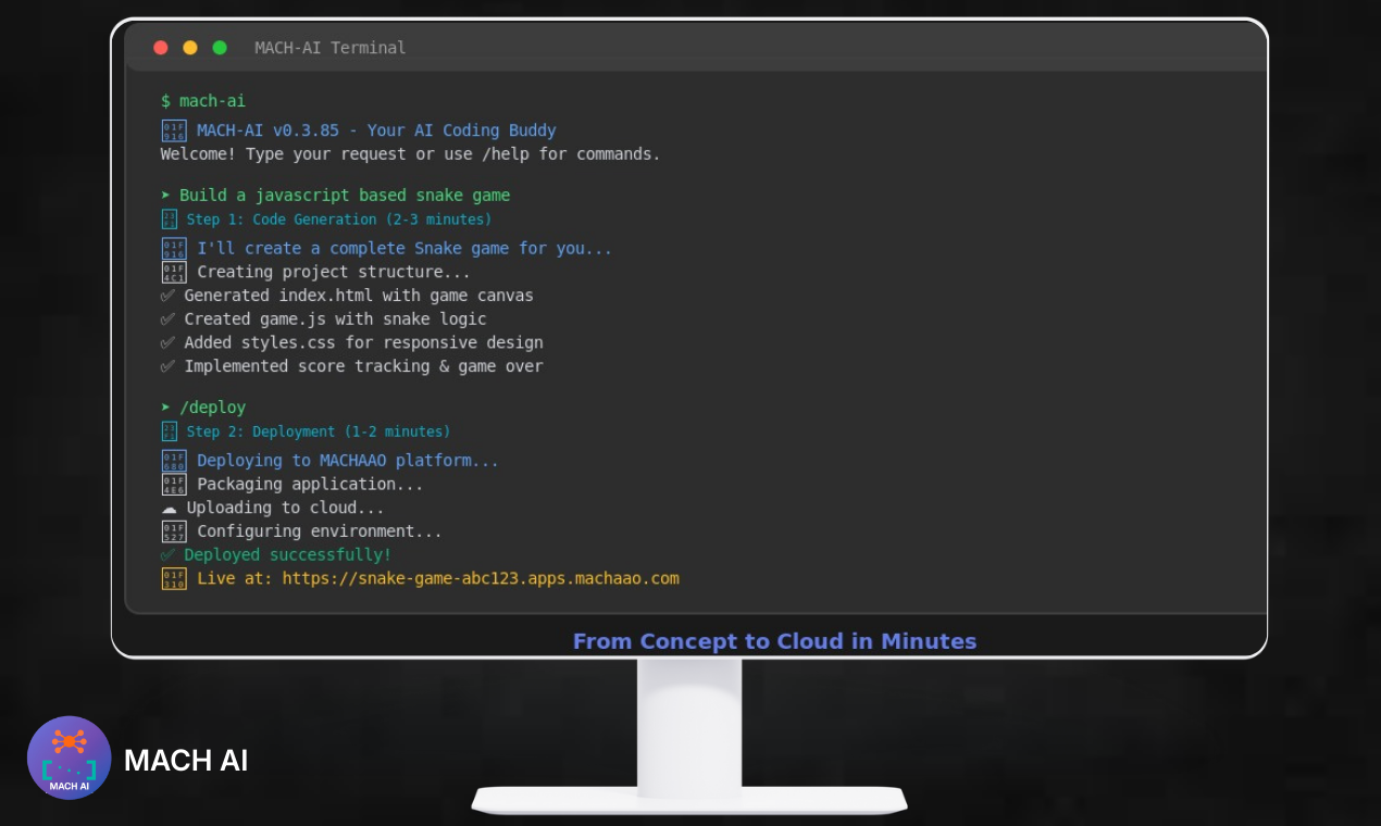MACH AI screenshot 1