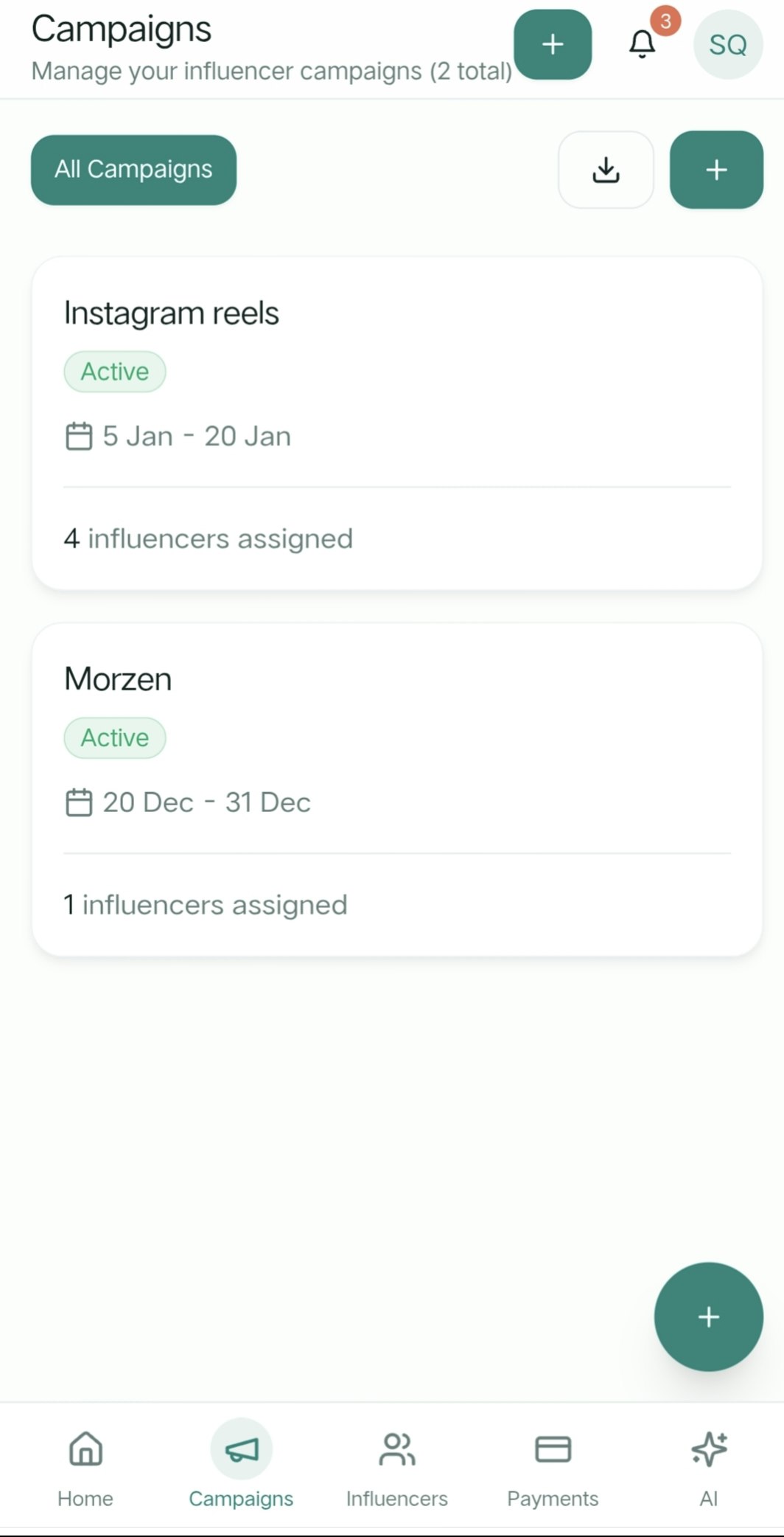 Influtrack screenshot 8