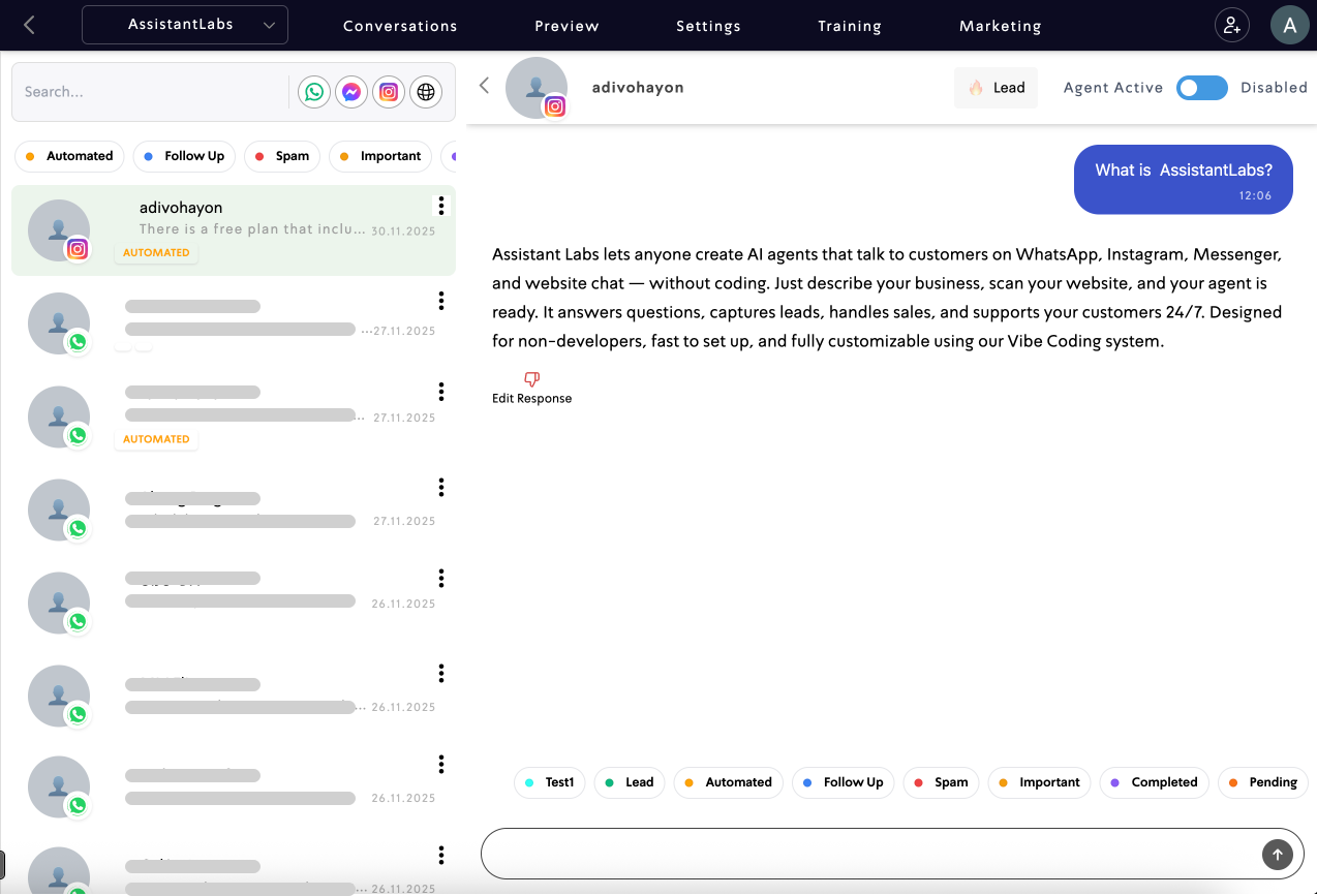 AssistantLabs screenshot 6