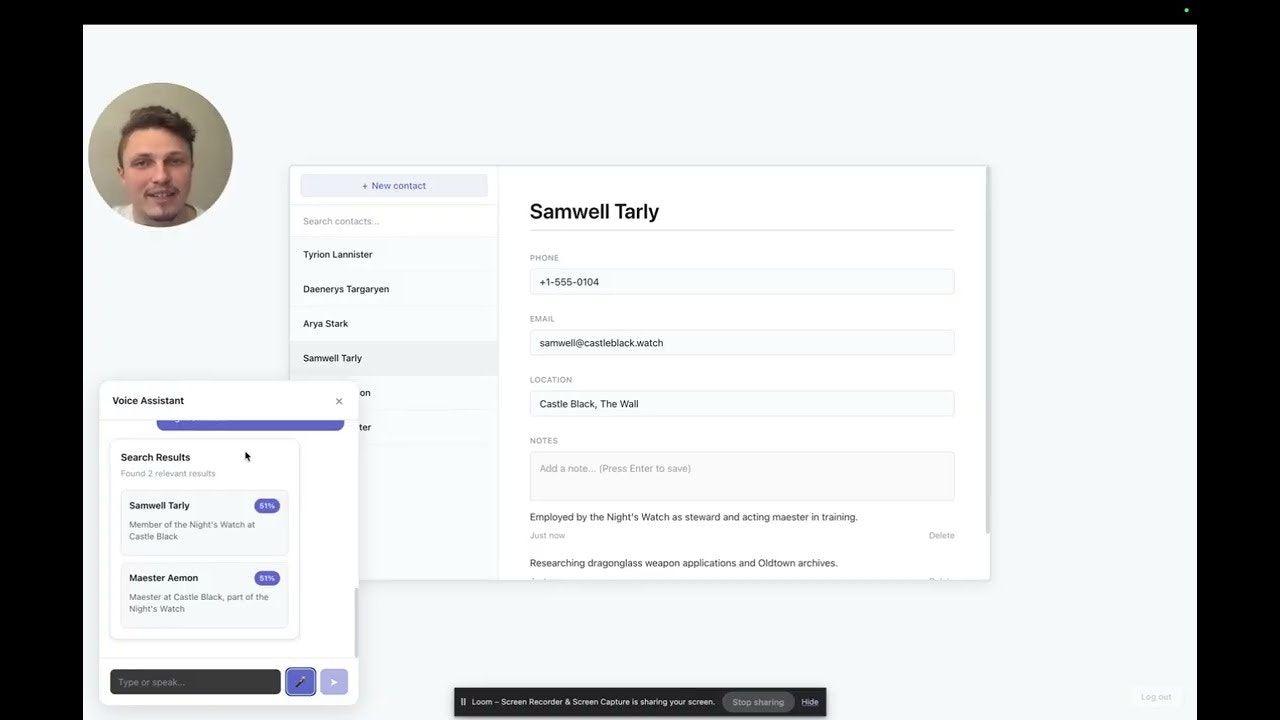 Echo CRM screenshot 1