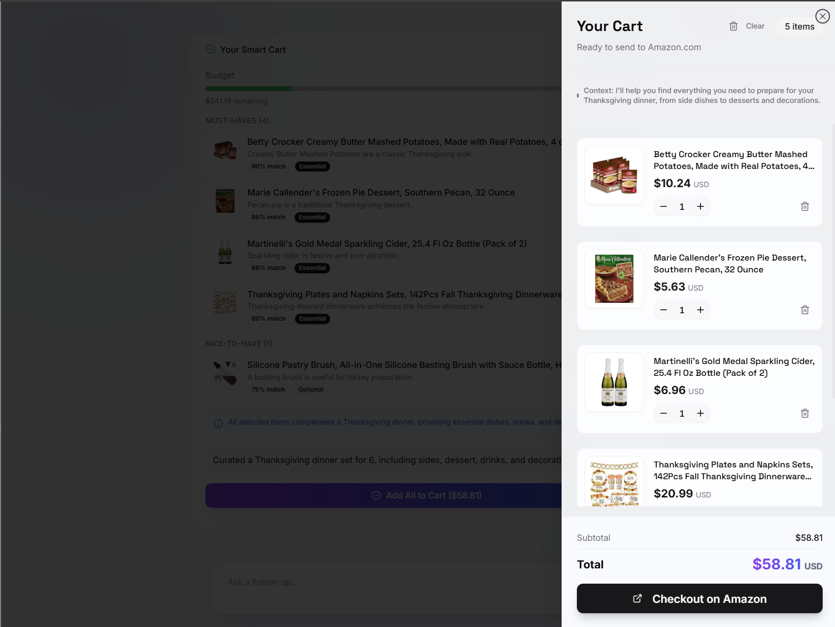 LogiCart: Your AI shopping assistant screenshot 6