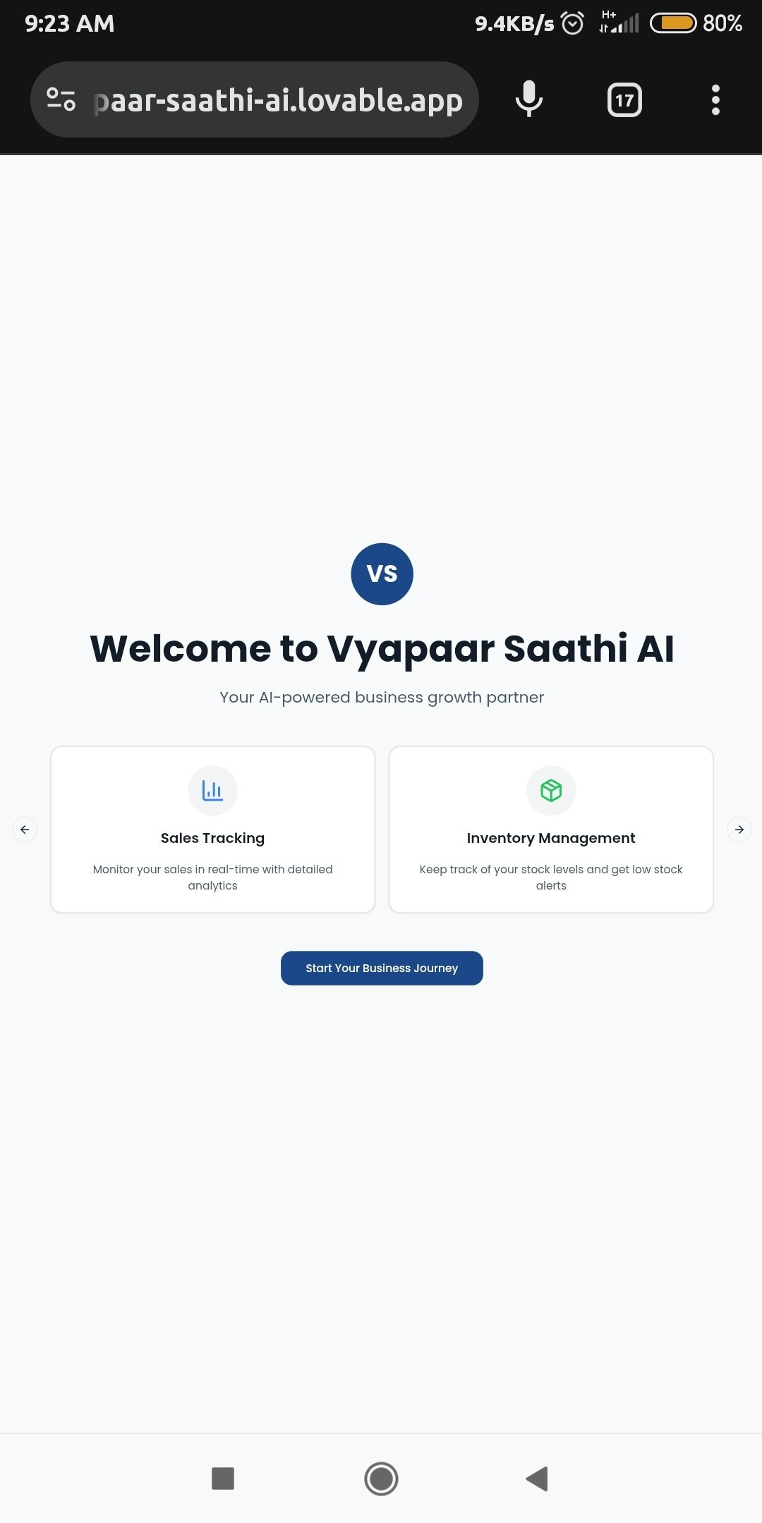 Vyapaar saathi Ai screenshot 1