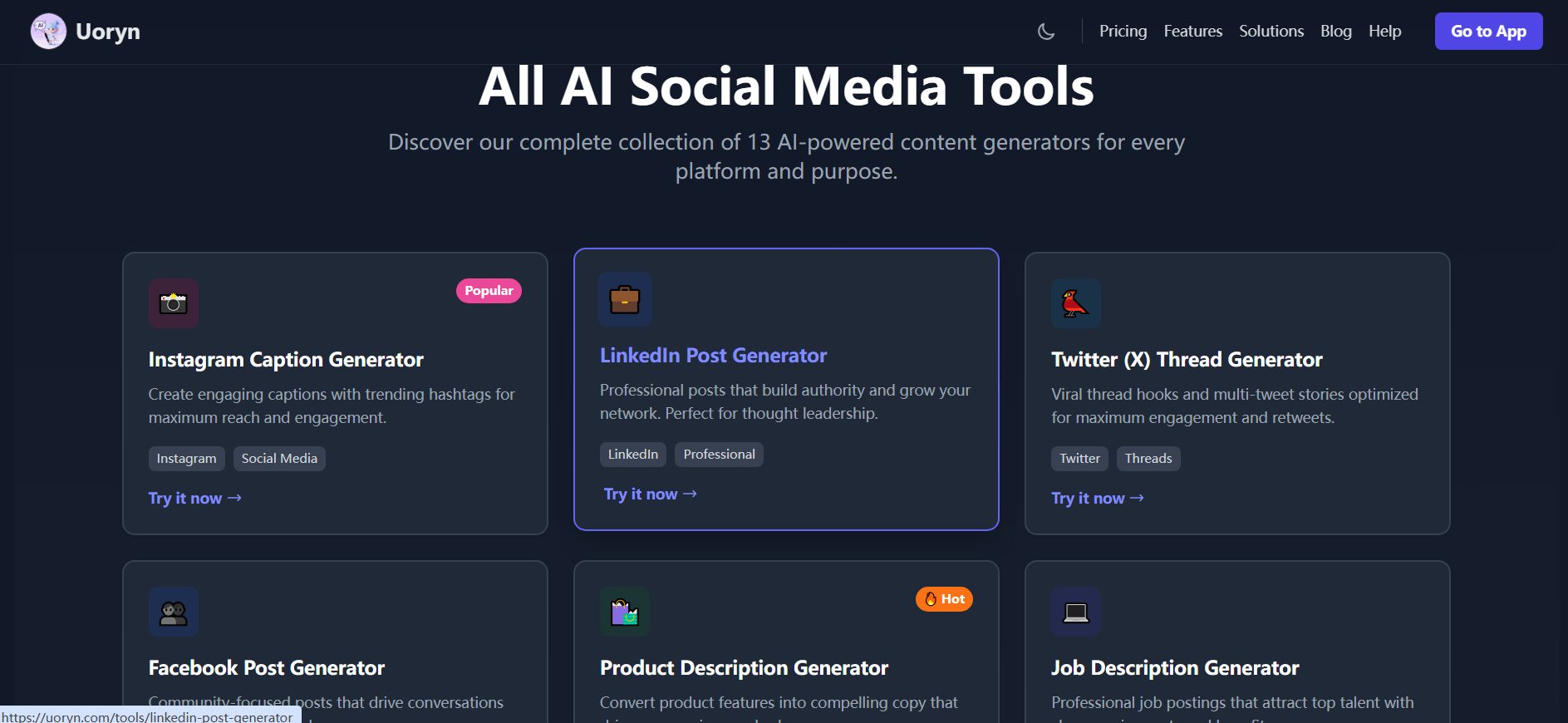 Free AI Social Media Post Generator screenshot 3