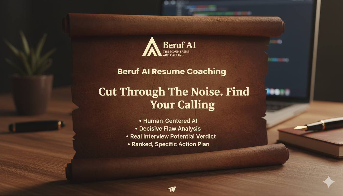 Beruf AI Resume Coaching screenshot 1