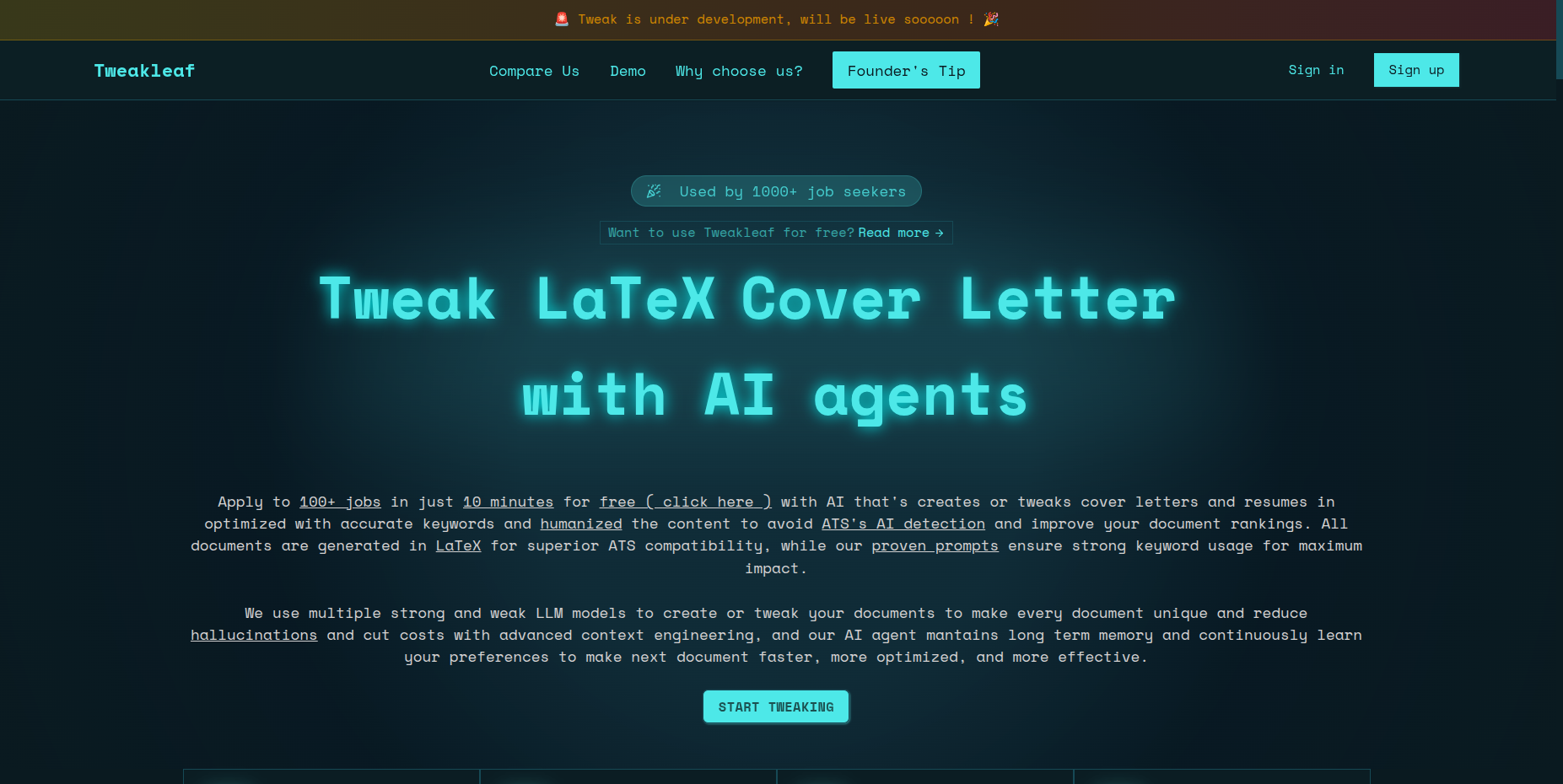 Tweakleaf screenshot 2