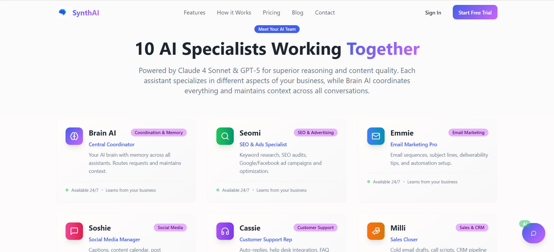AI Team — Your 24/7 AI Growth Crew screenshot 3
