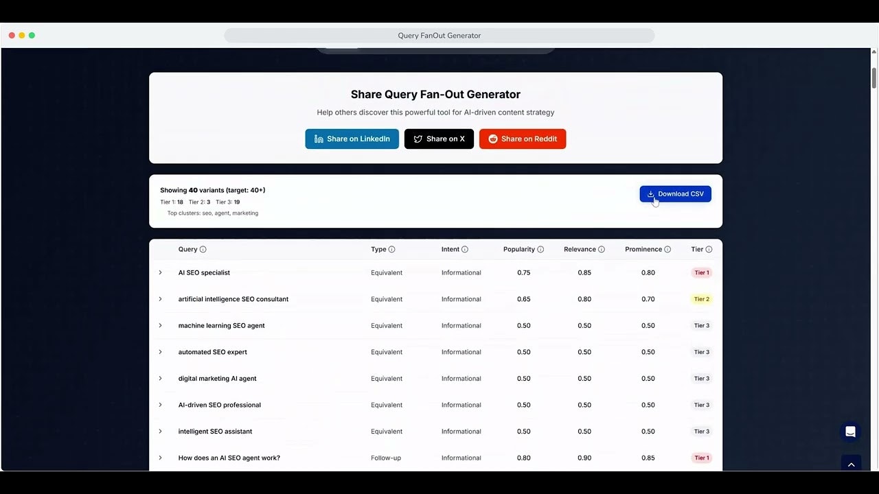 Query Fan-Out Generator by Wellows screenshot 5