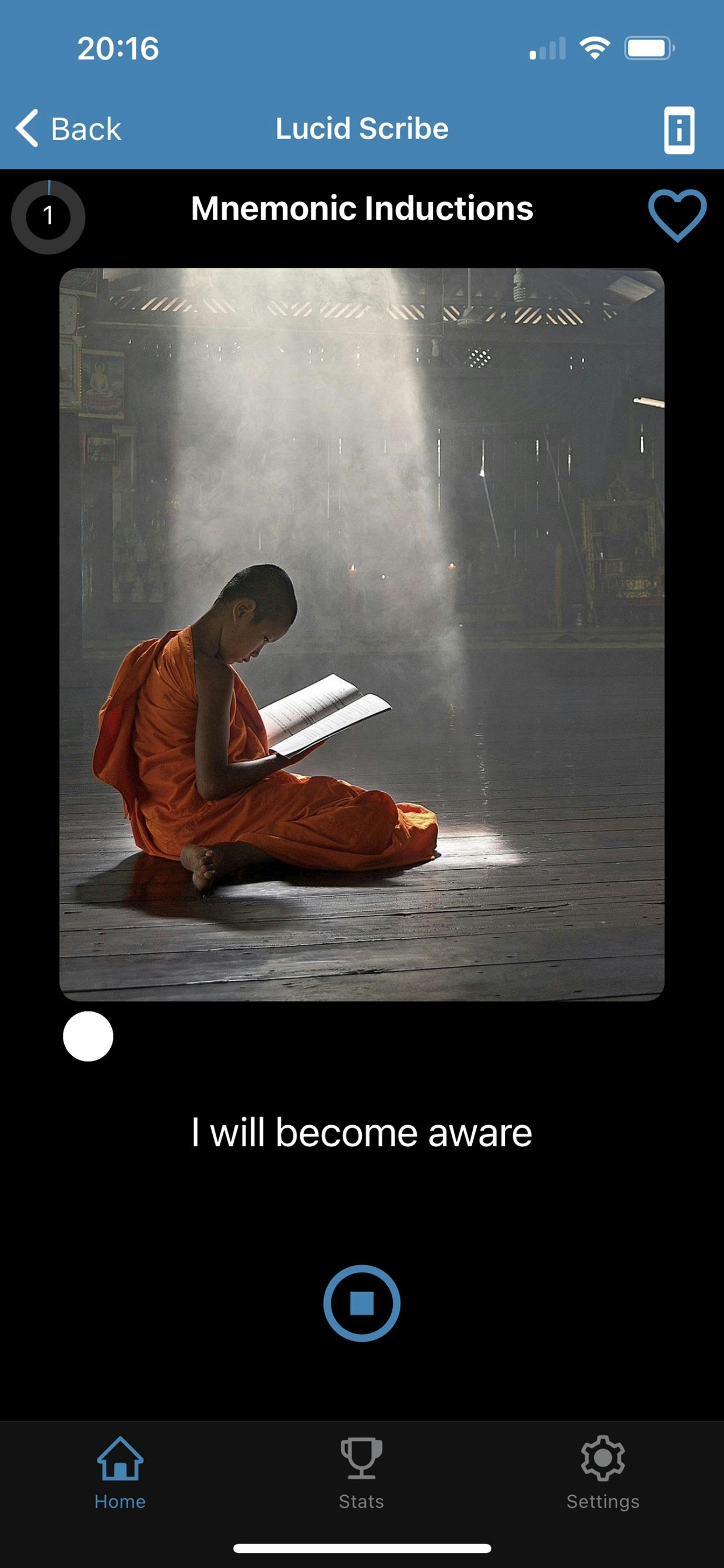 Lucid Scribe: Lucid Dreaming on iOS screenshot 8
