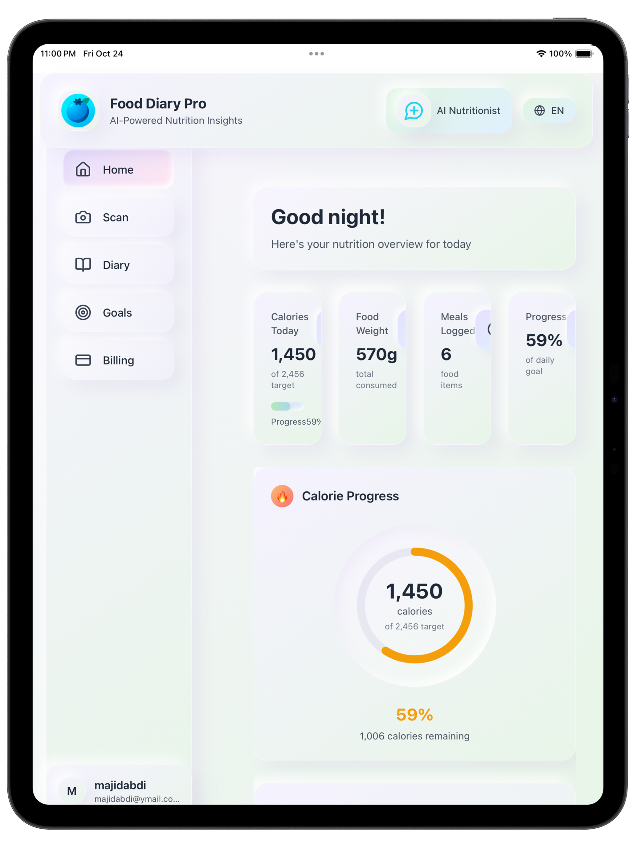 Food Diary Pro screenshot 10