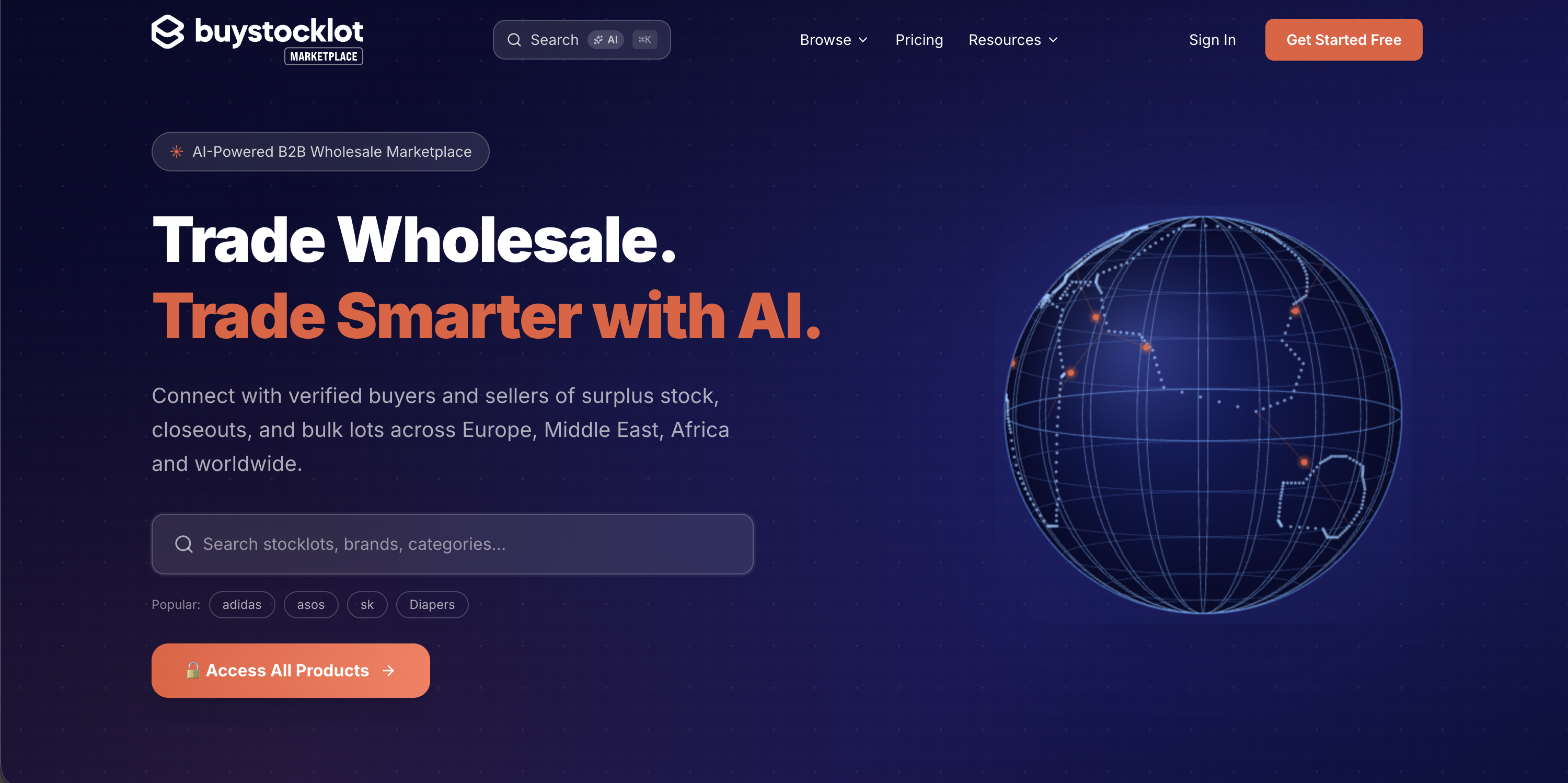 Buystocklot 2.0 screenshot 2