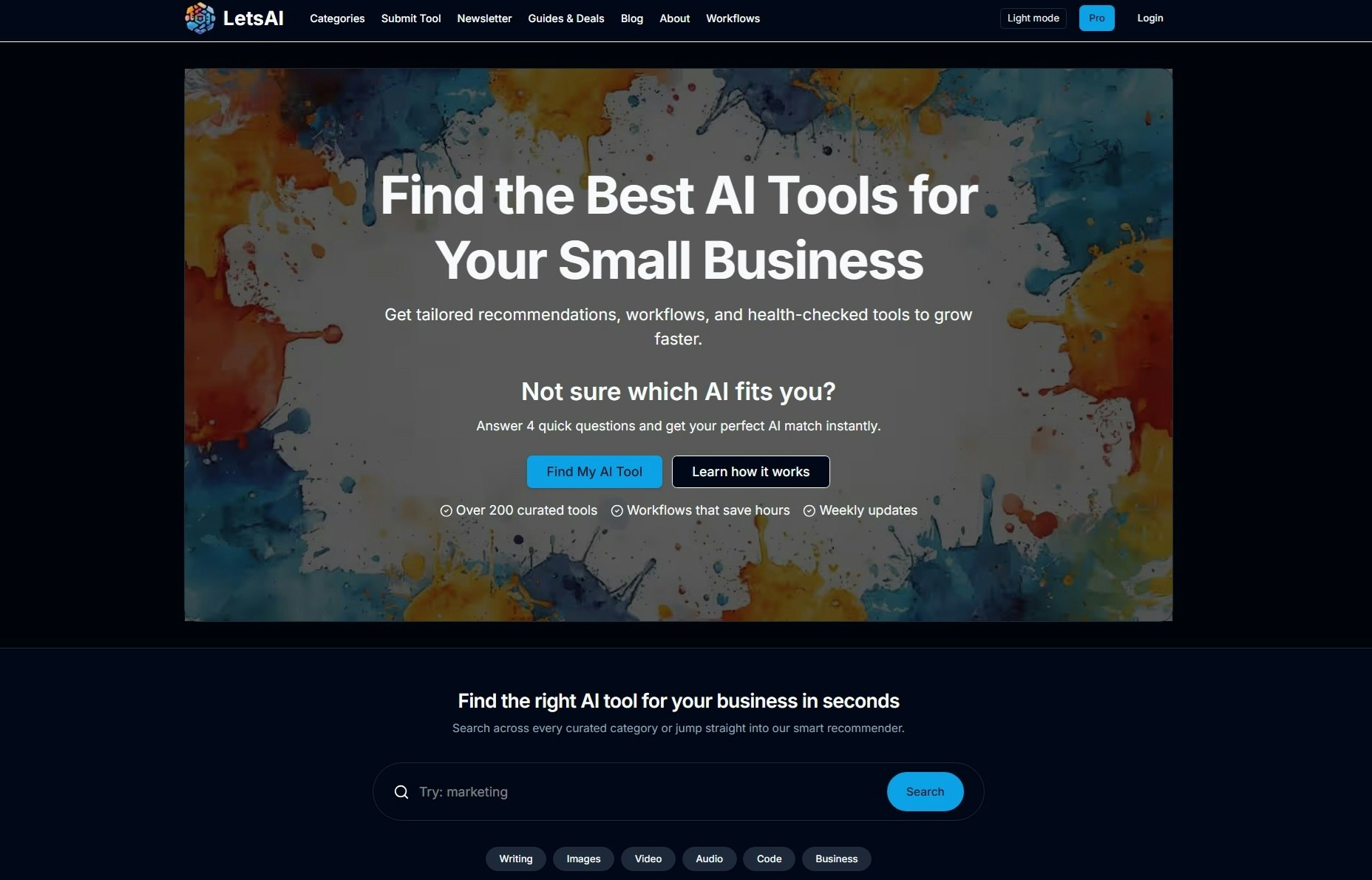LetsAI – Smarter AI Tool Discovery screenshot 2