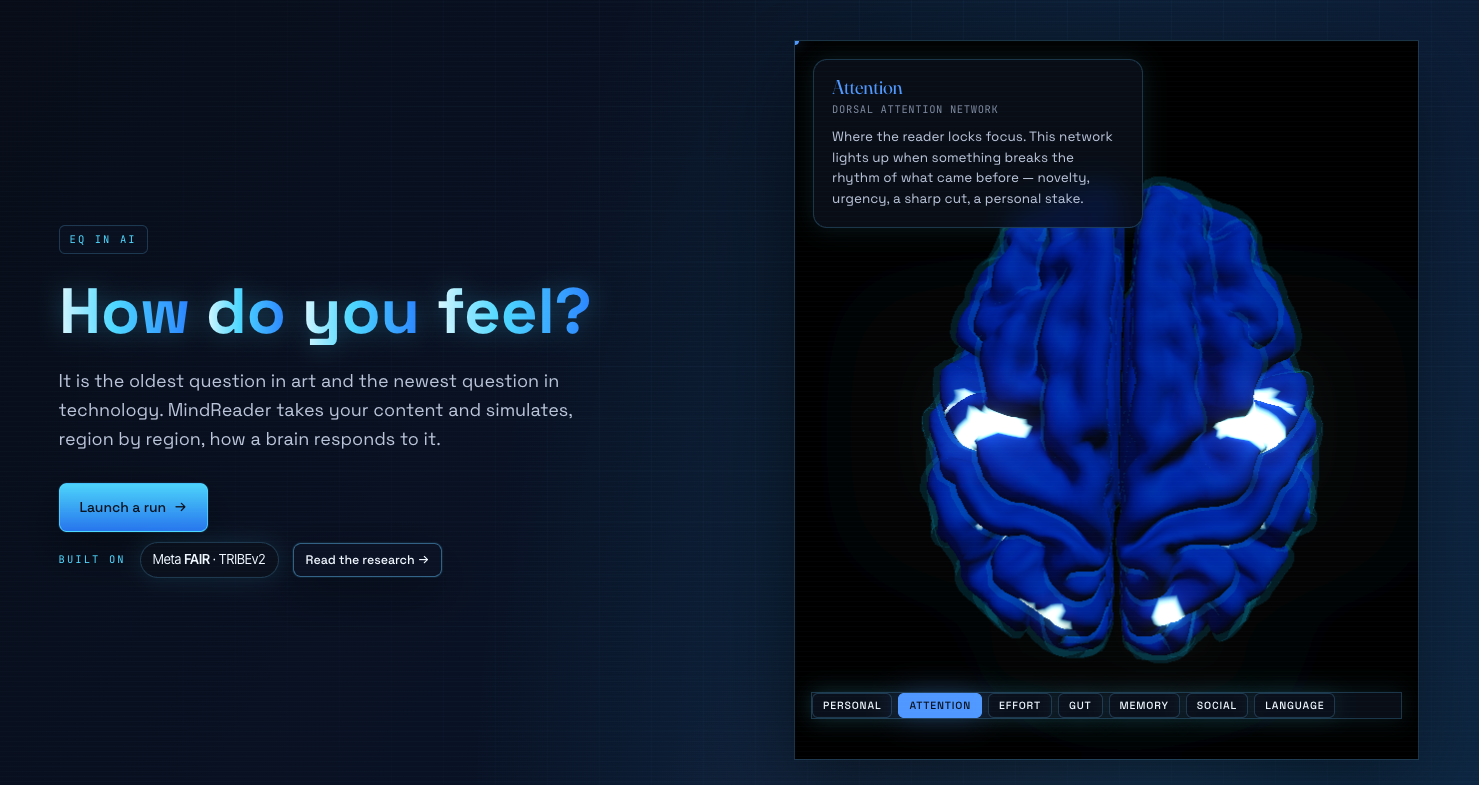 MindReader v1 screenshot 1