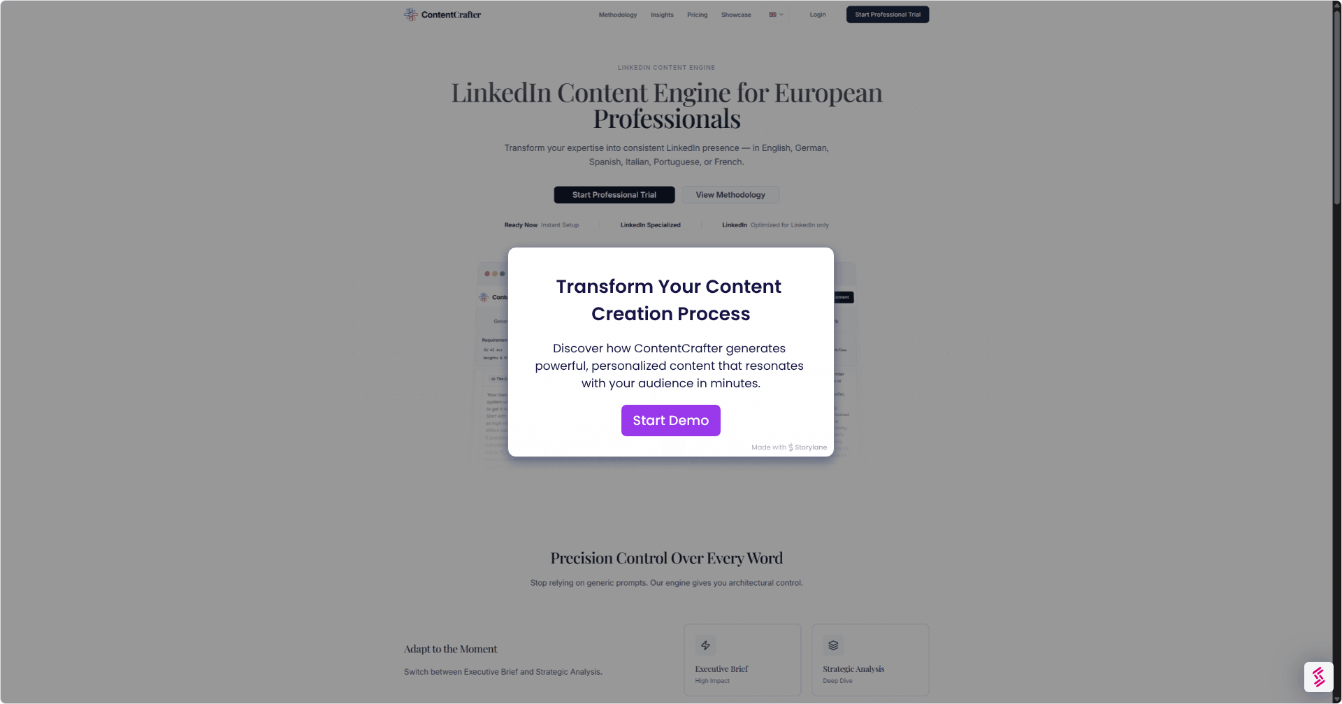 ContentCrafter screenshot 1