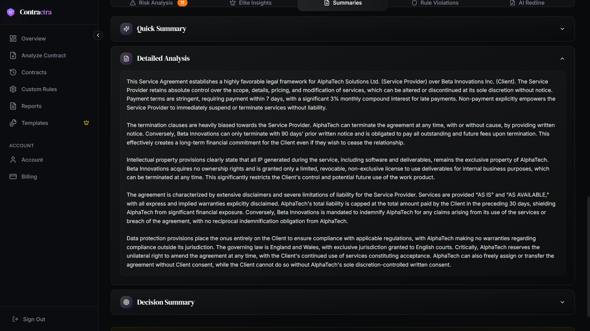 Contractra screenshot 8