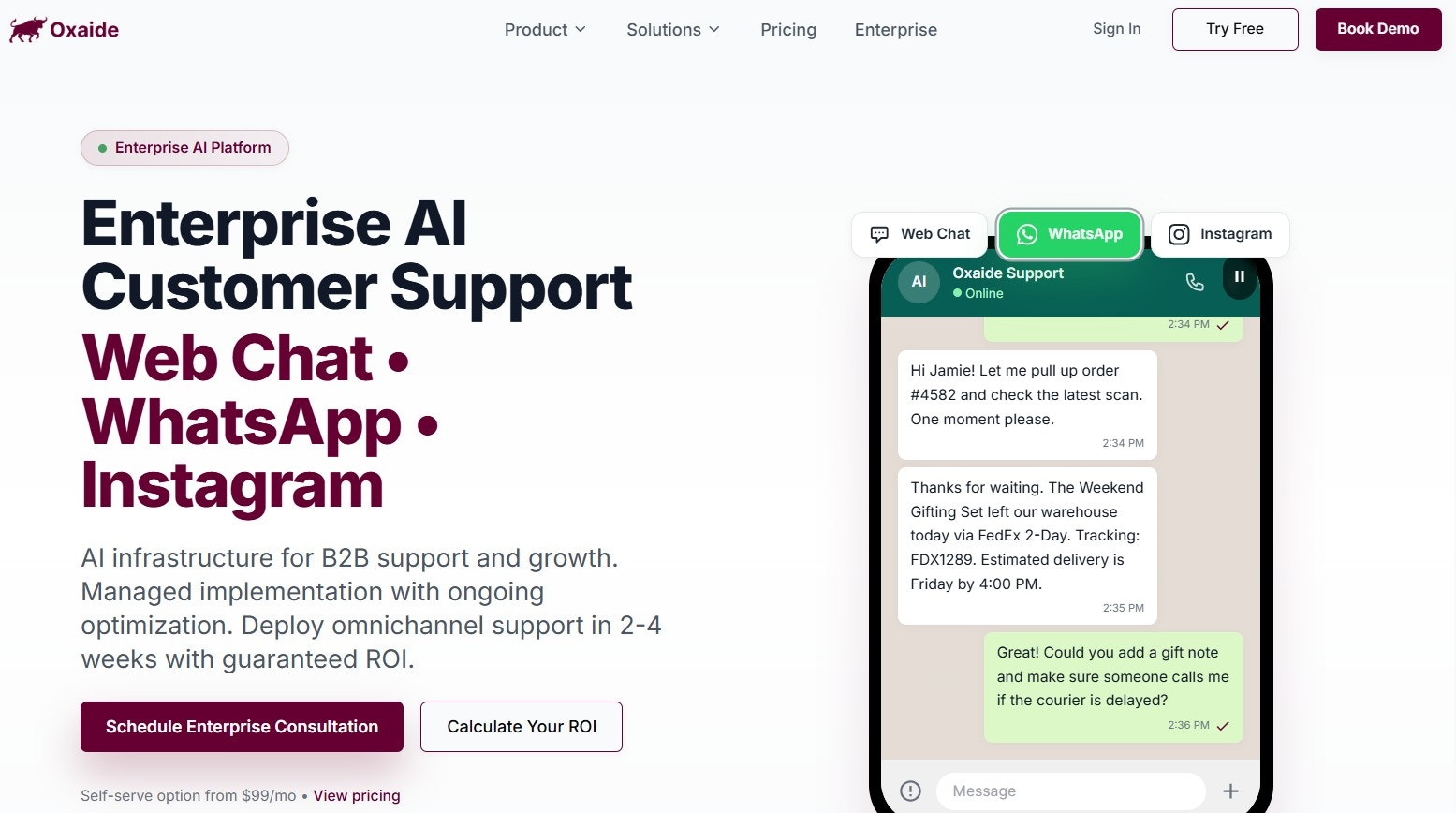Oxaide screenshot 1