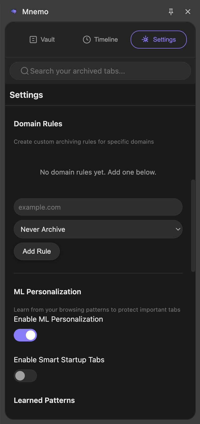Mnemo screenshot 3