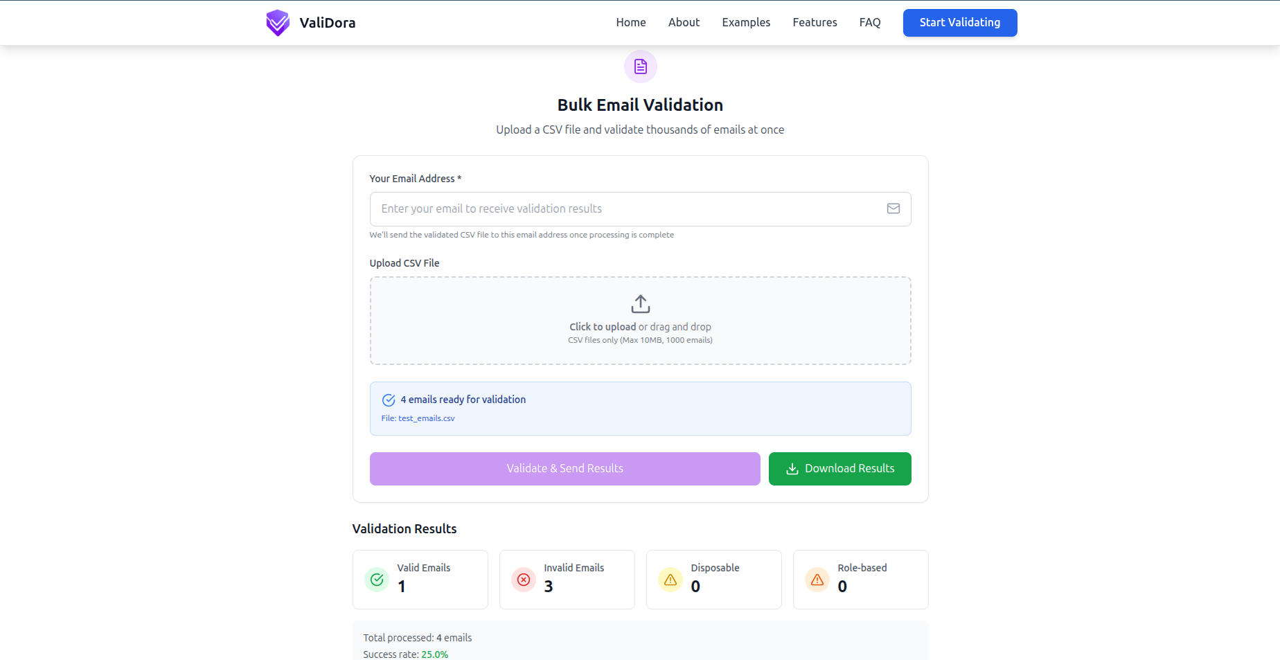 ValiDora screenshot 4