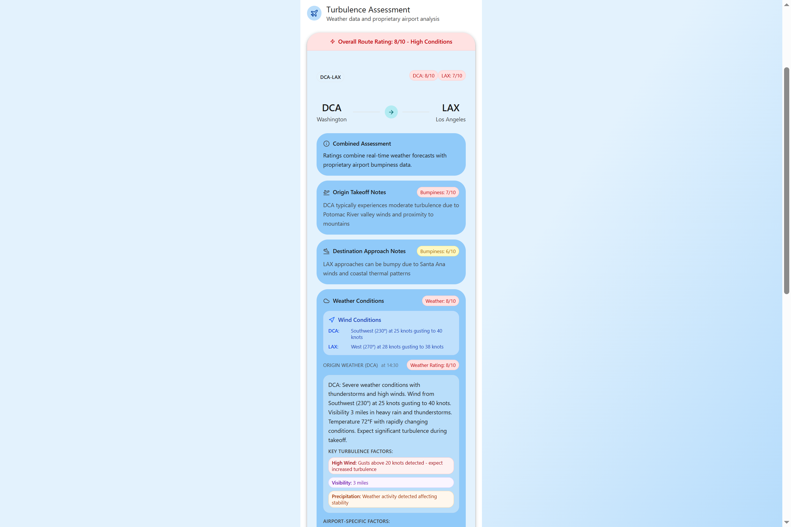 Smooth Flight App screenshot 3