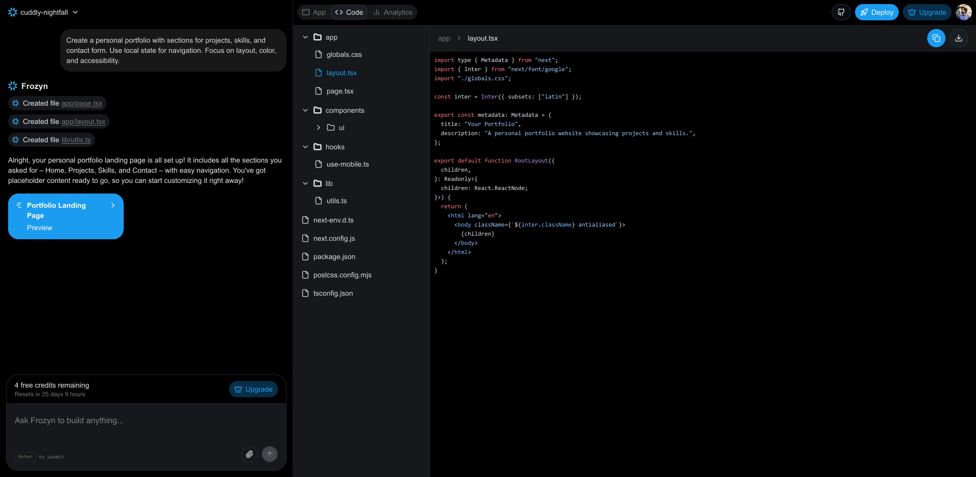 Frozyn screenshot 3