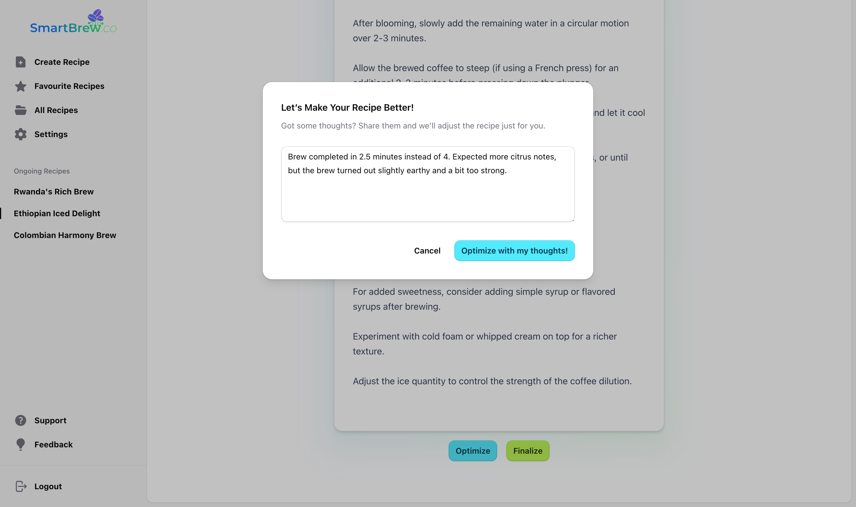 SmartBrew screenshot 3