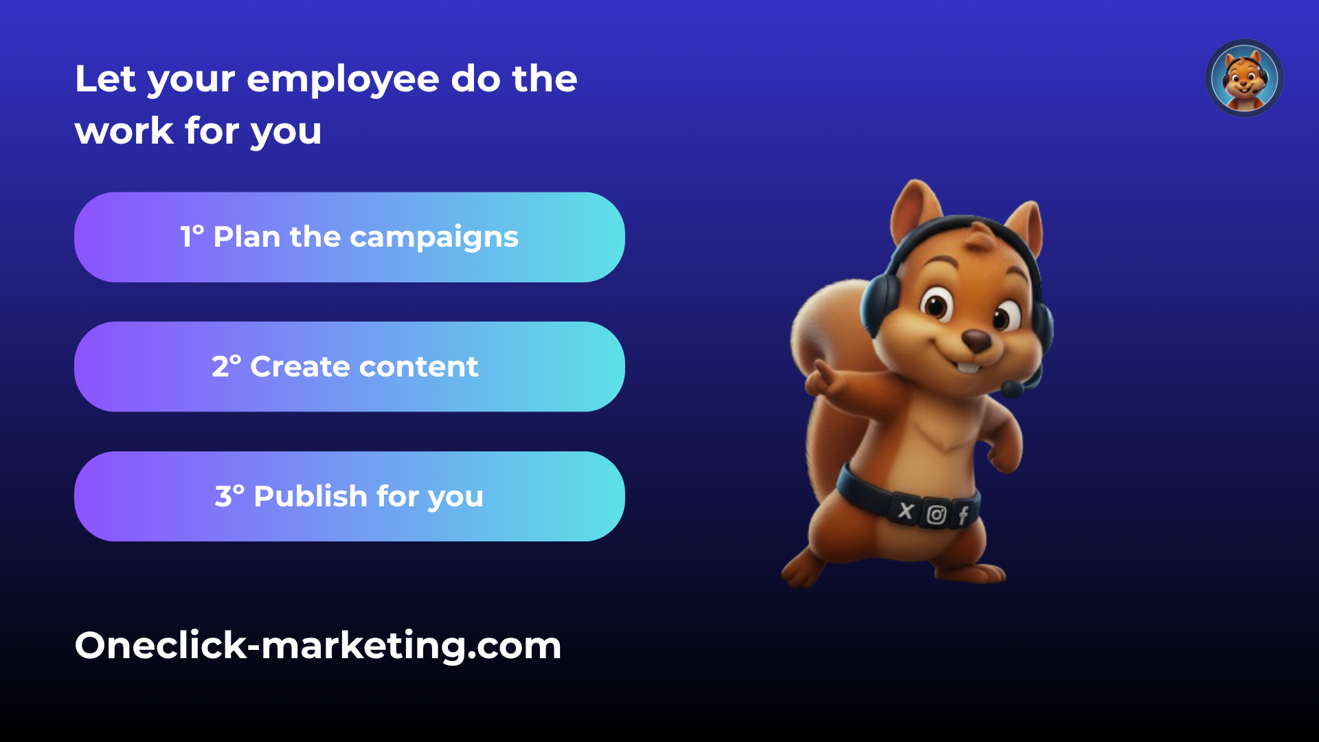 One Click Marketing screenshot 3