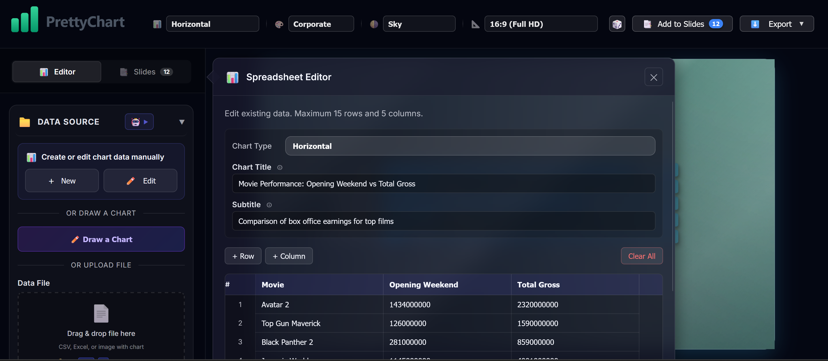PrettyChart screenshot 7