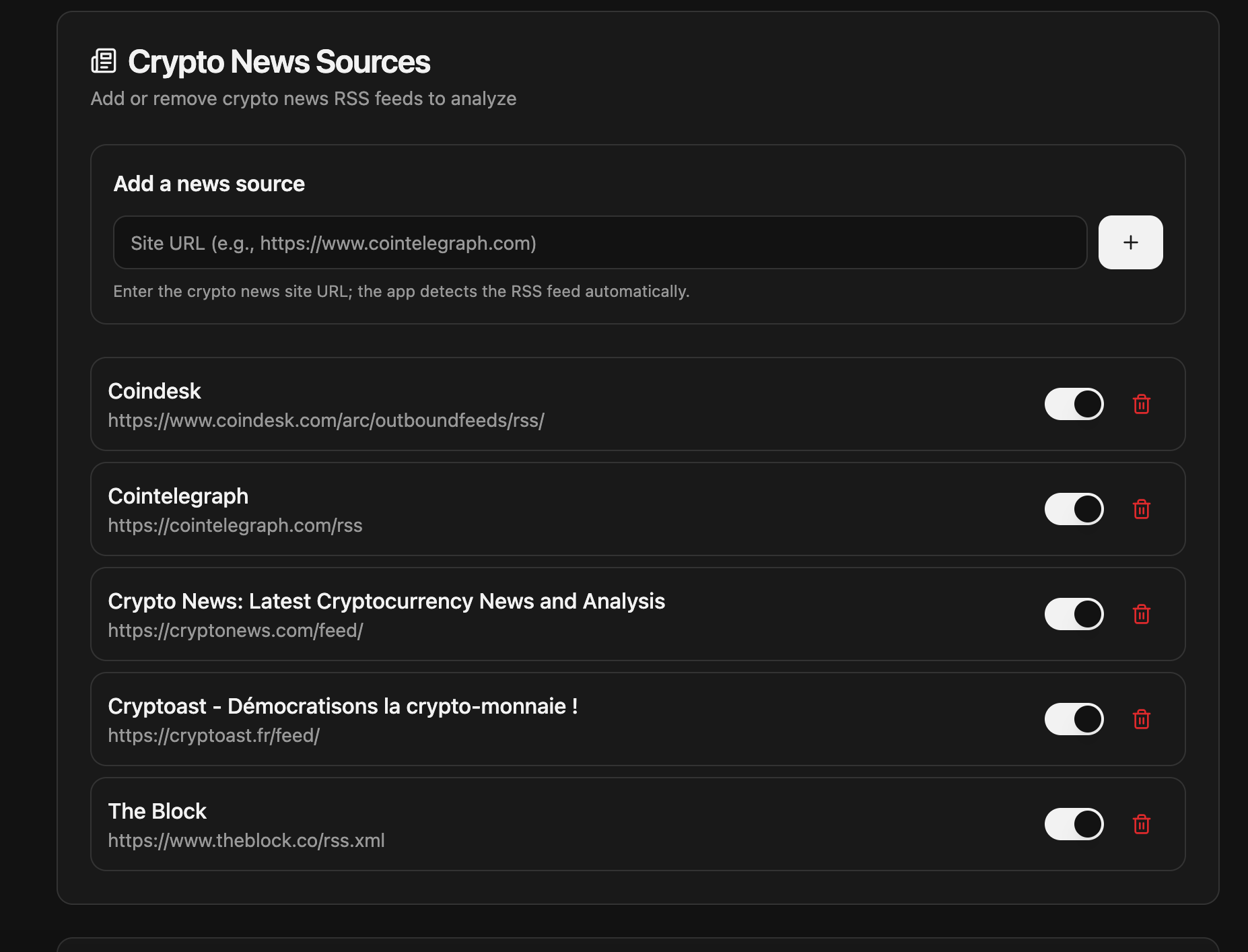 Crypto Daily Brief screenshot 1
