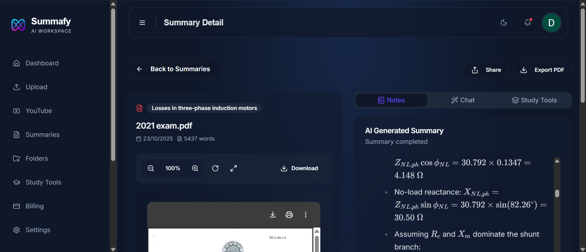 Summafy.io screenshot 3