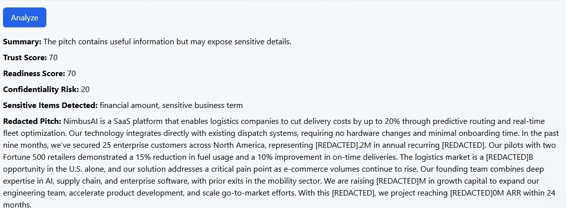 Non-Disclosure Agreement Intelligence  screenshot 3