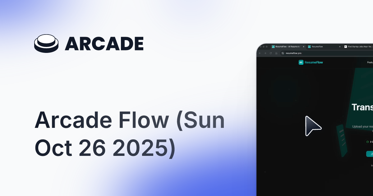 ResumeFlow screenshot 1