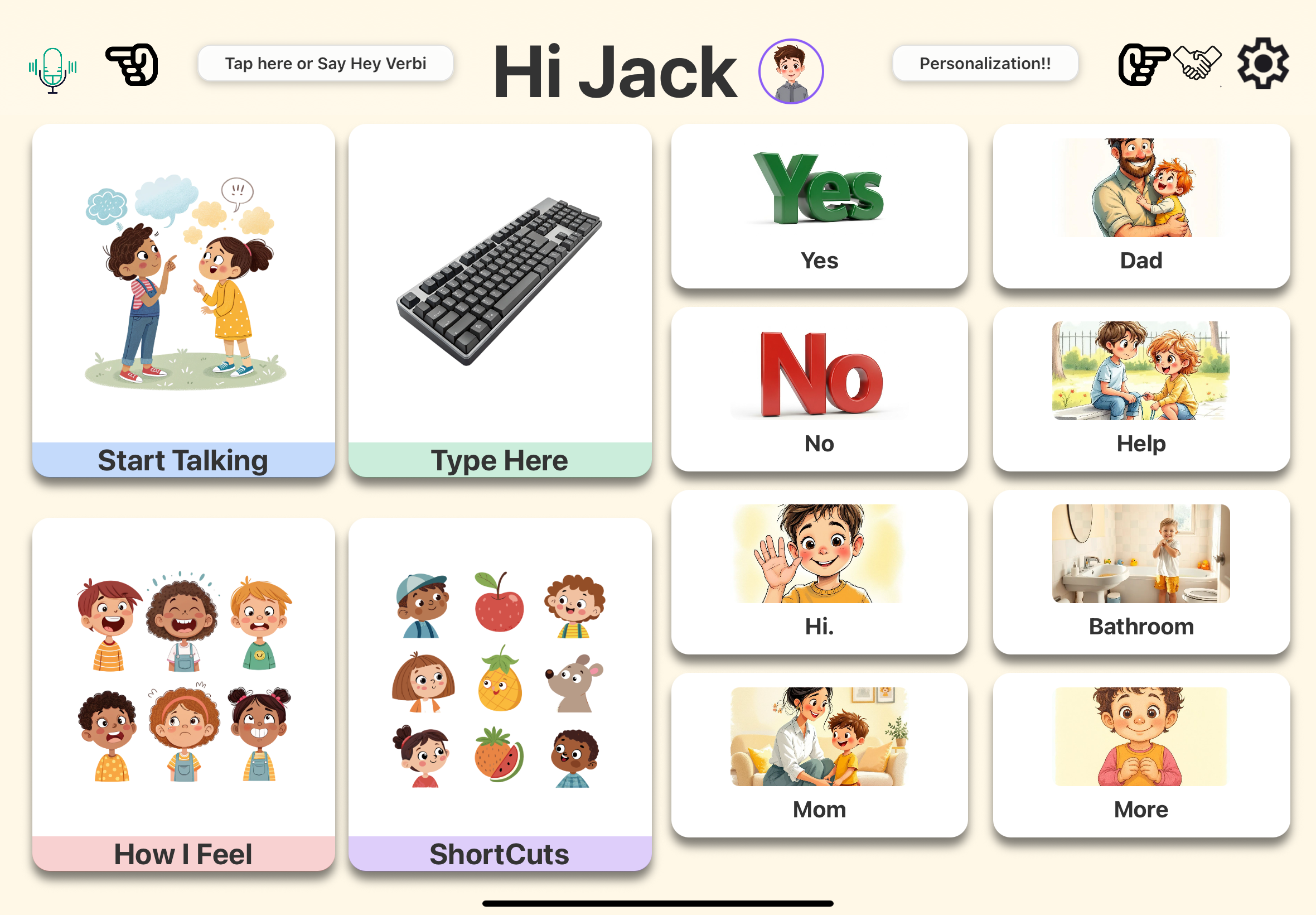 Verbali presents: when AI meets AAC screenshot 1