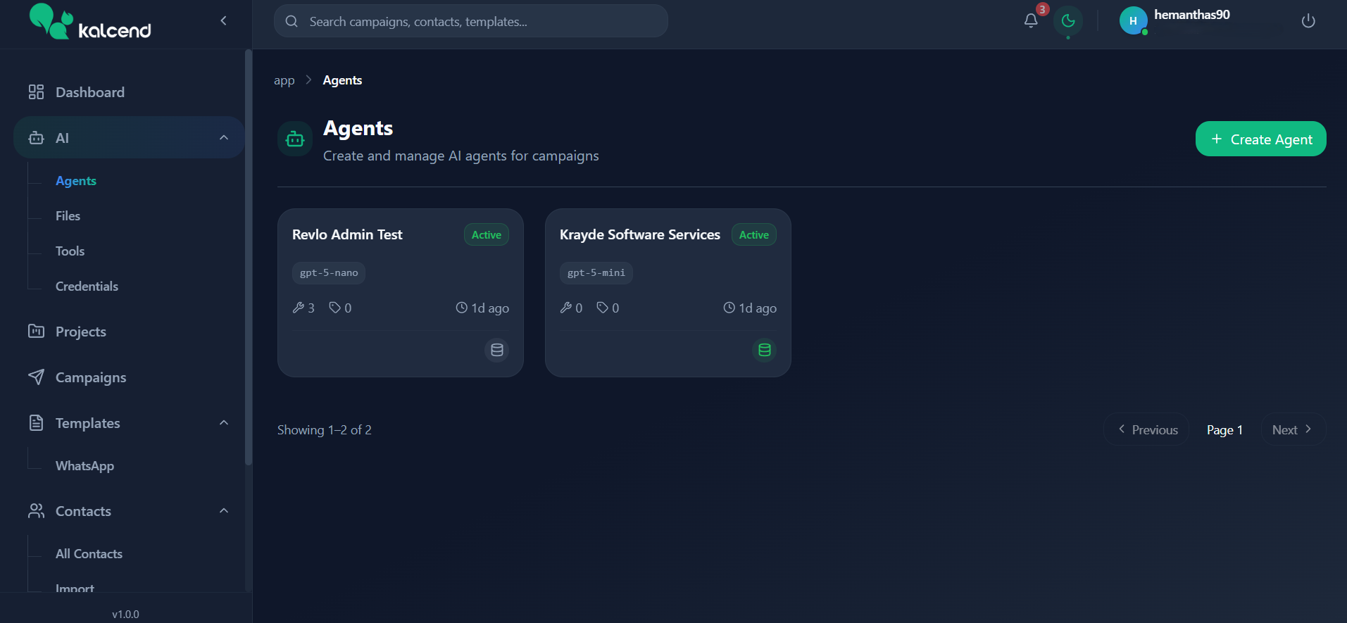 Kalcend screenshot 3