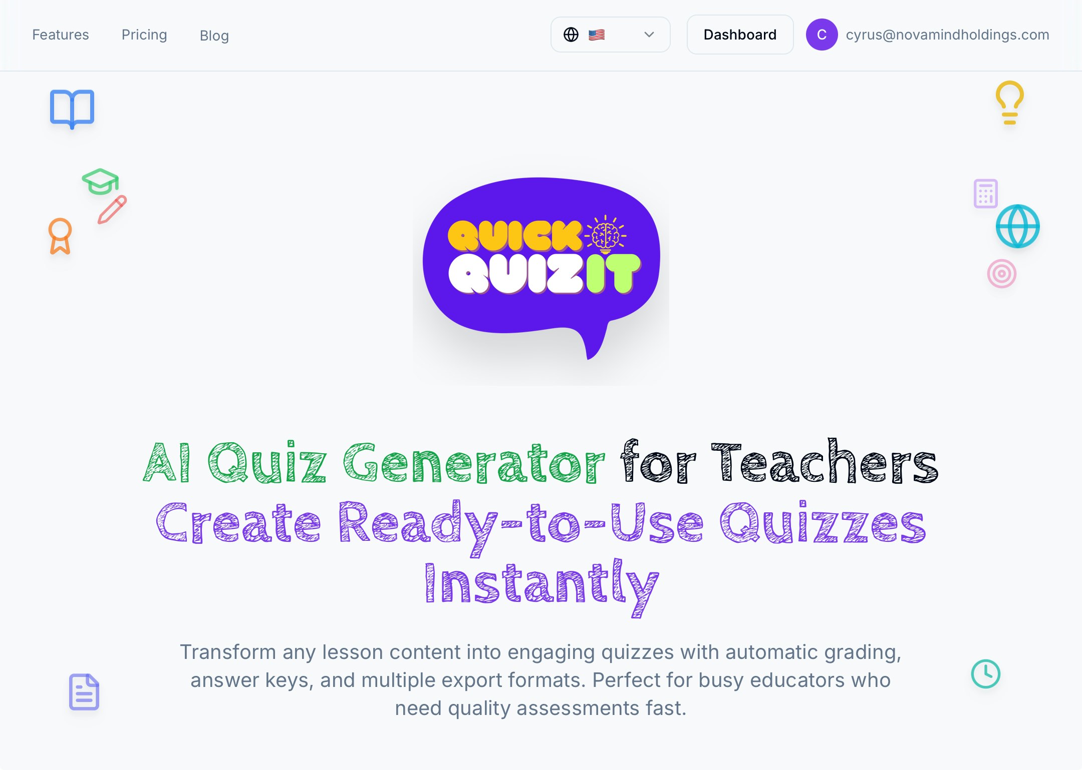 Quick Quiz it screenshot 2