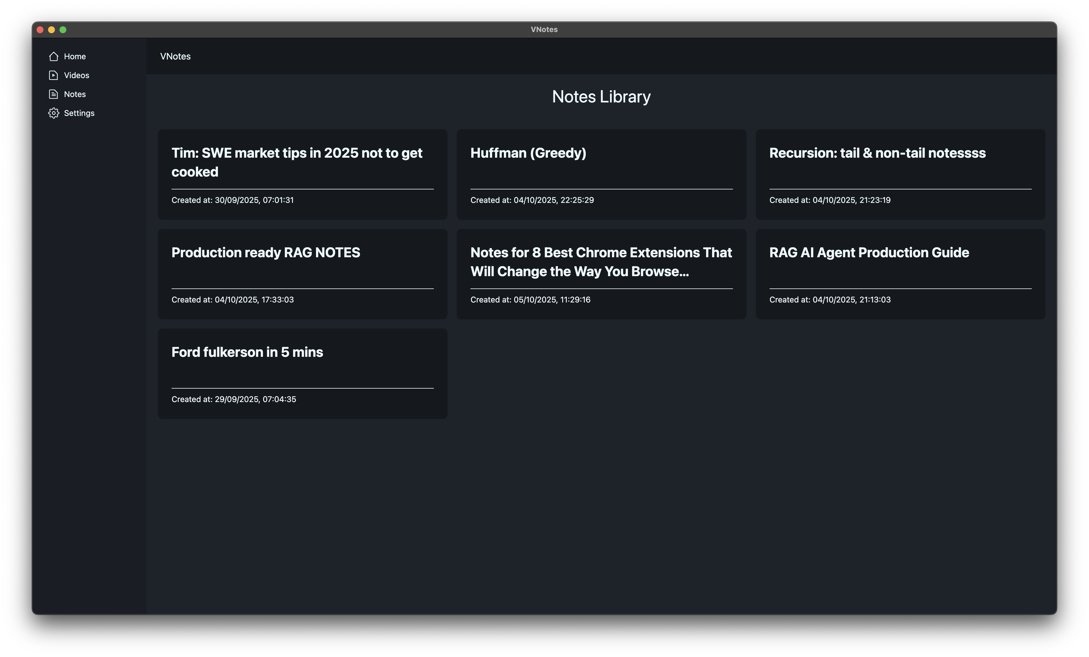 VNotes screenshot 6