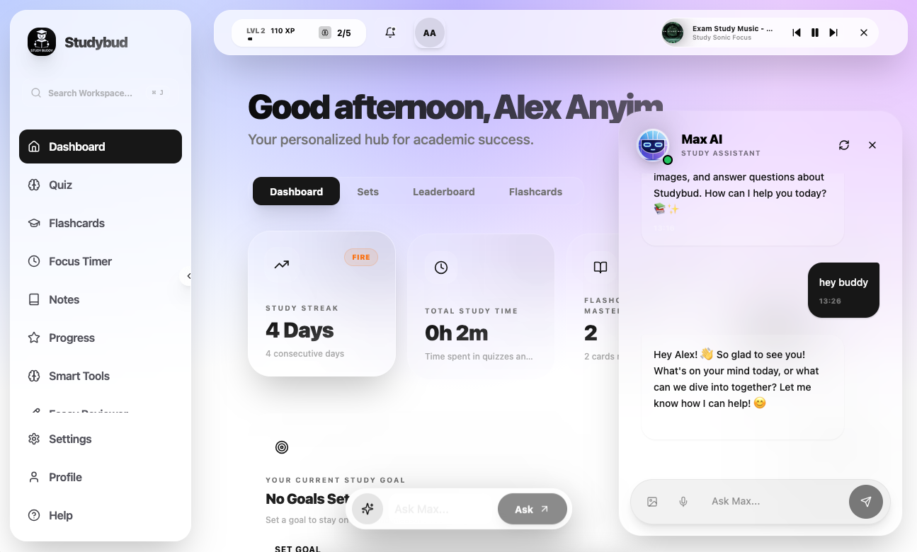 StudyBudAI screenshot 19