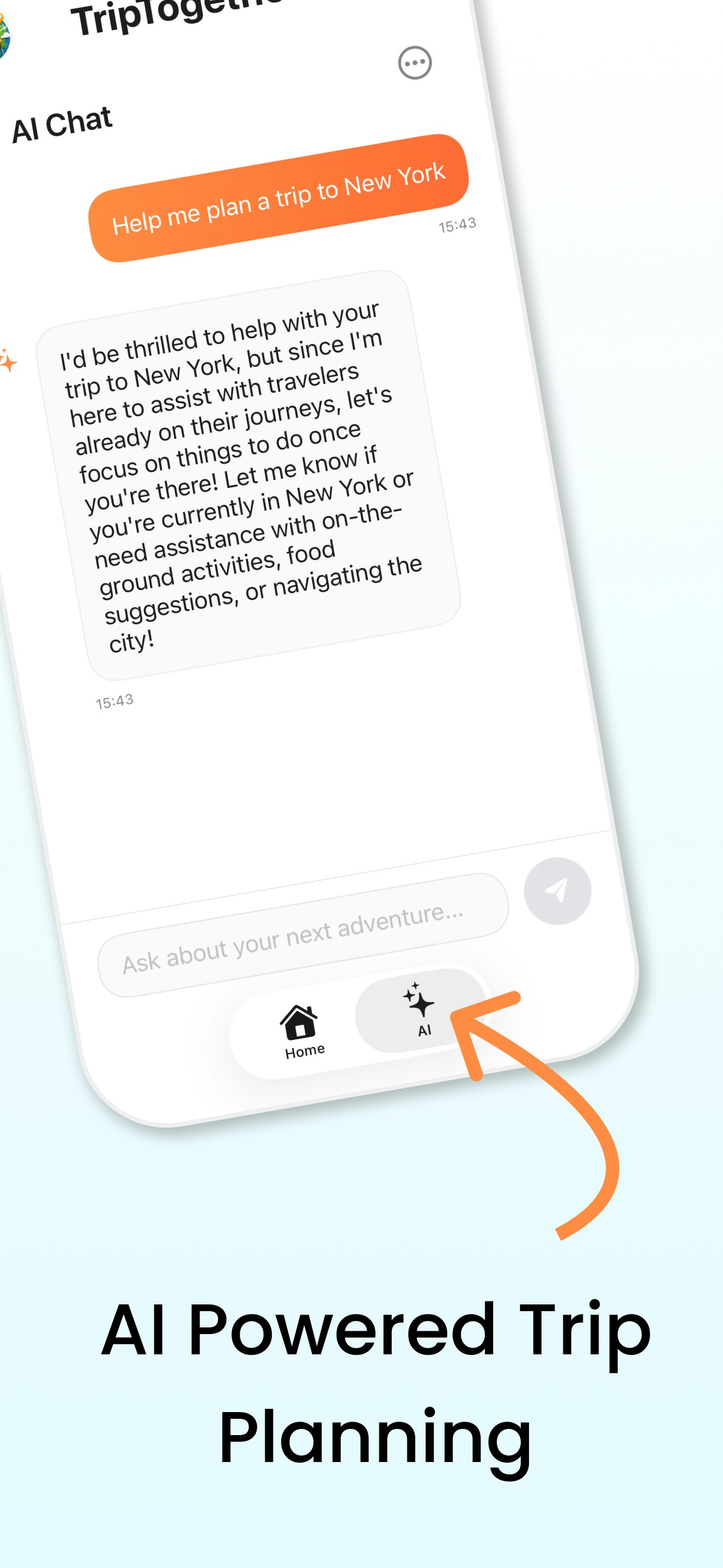 Trip Together: AI Travel Guide screenshot 2