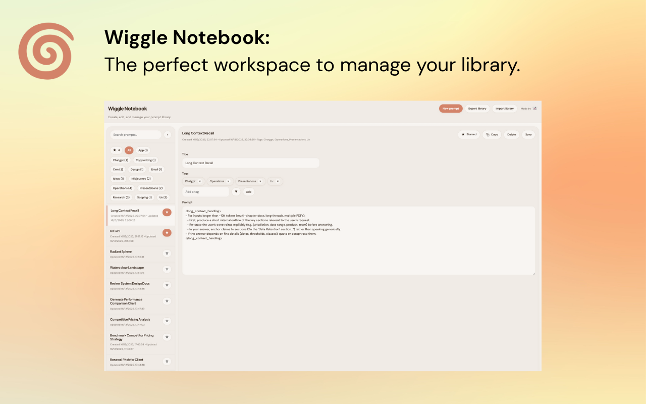 Wiggle for Google Chrome screenshot 4