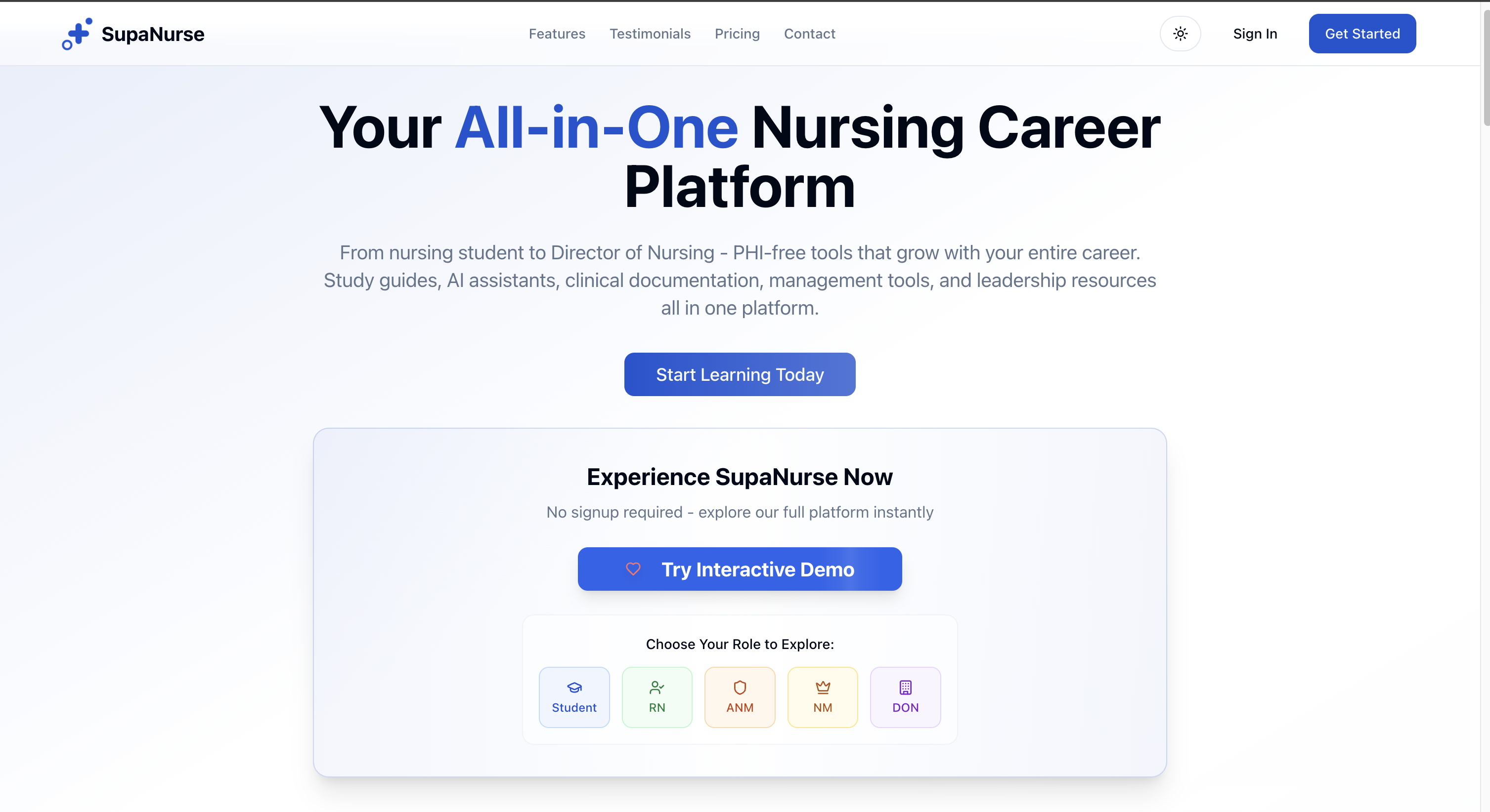 SupaNurse screenshot 1