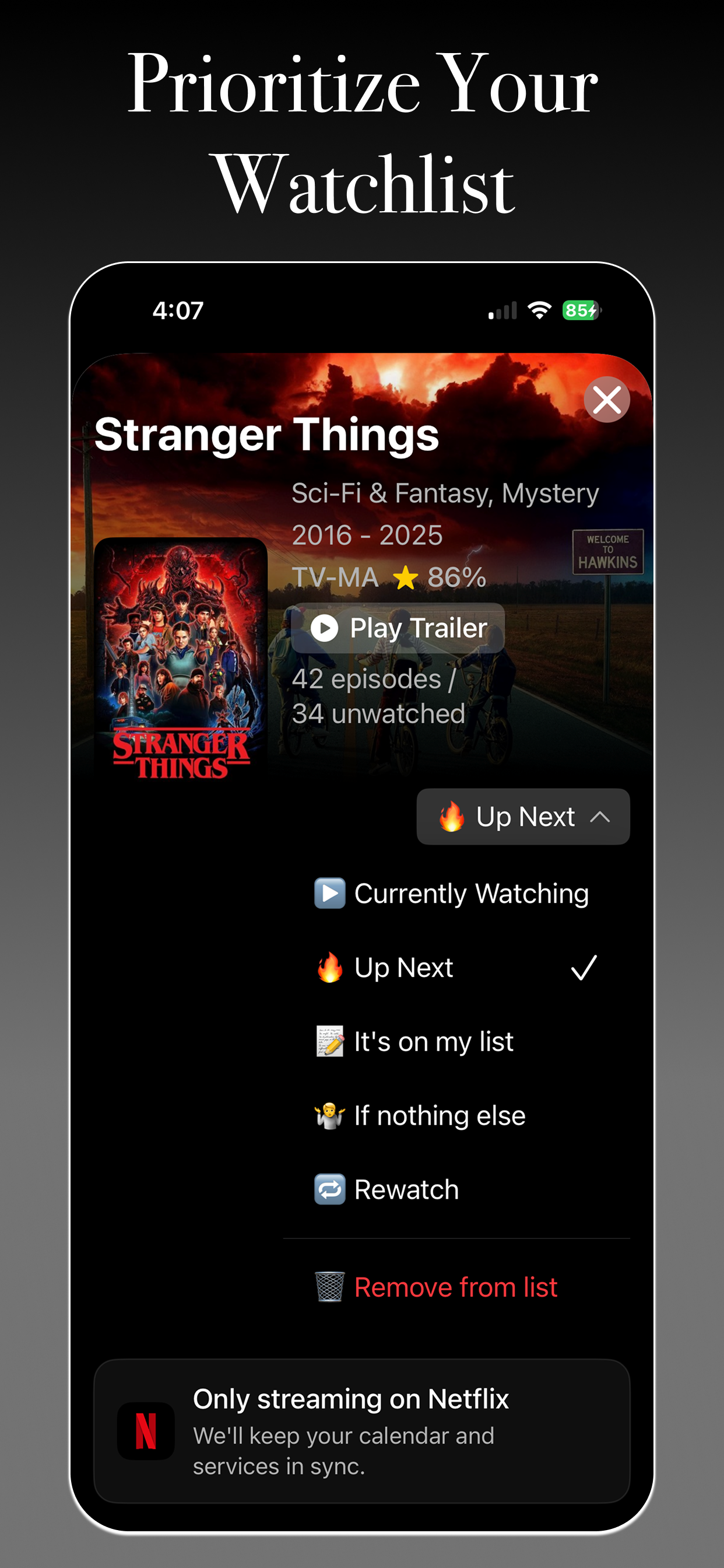 Switchlist screenshot 2