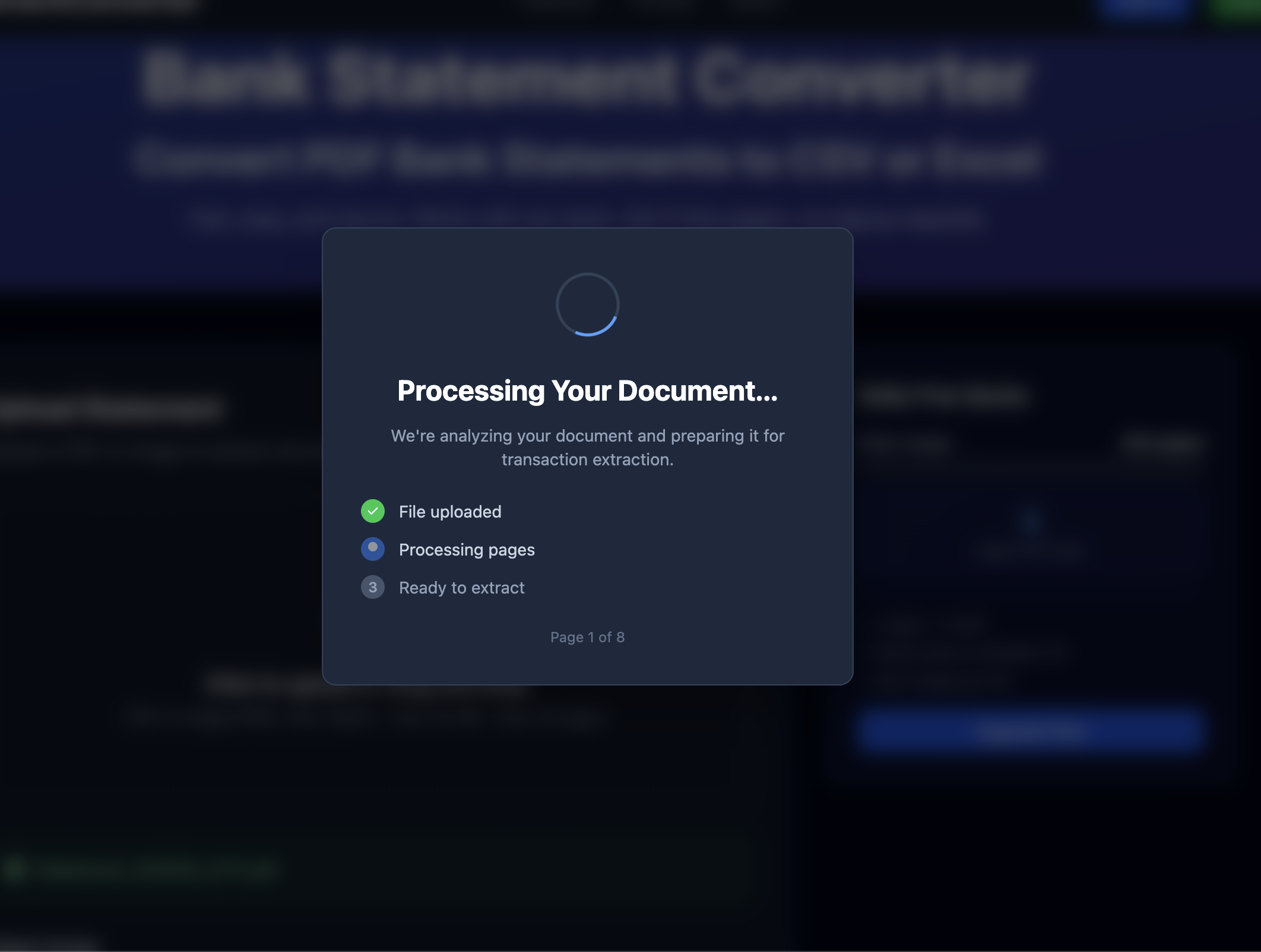 Bank Statement Converter screenshot 2