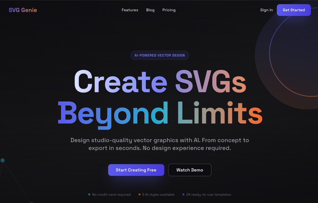 SVG Genie screenshot 1