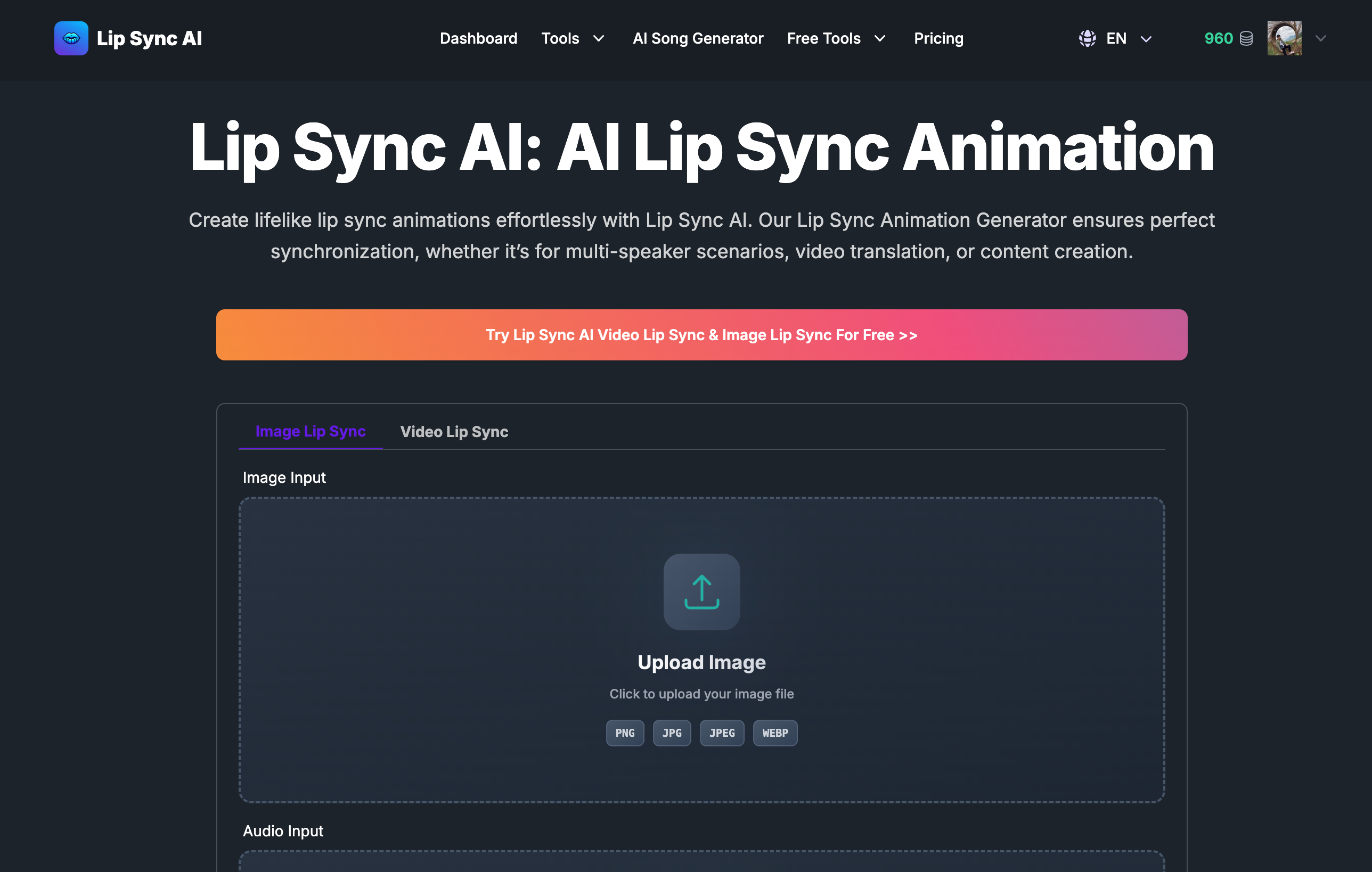 Lip Sync AI screenshot 1