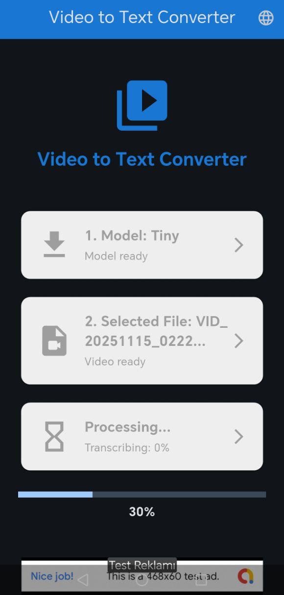 VTT – Smart Video Transcriber screenshot 4