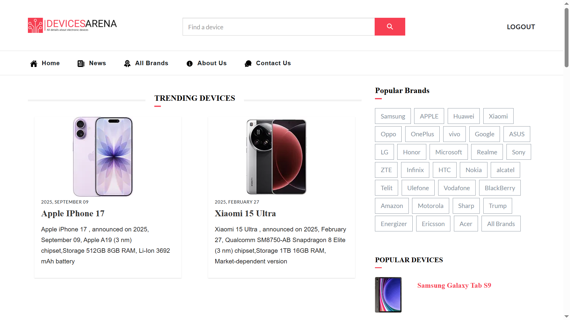 Devices Arena screenshot 1
