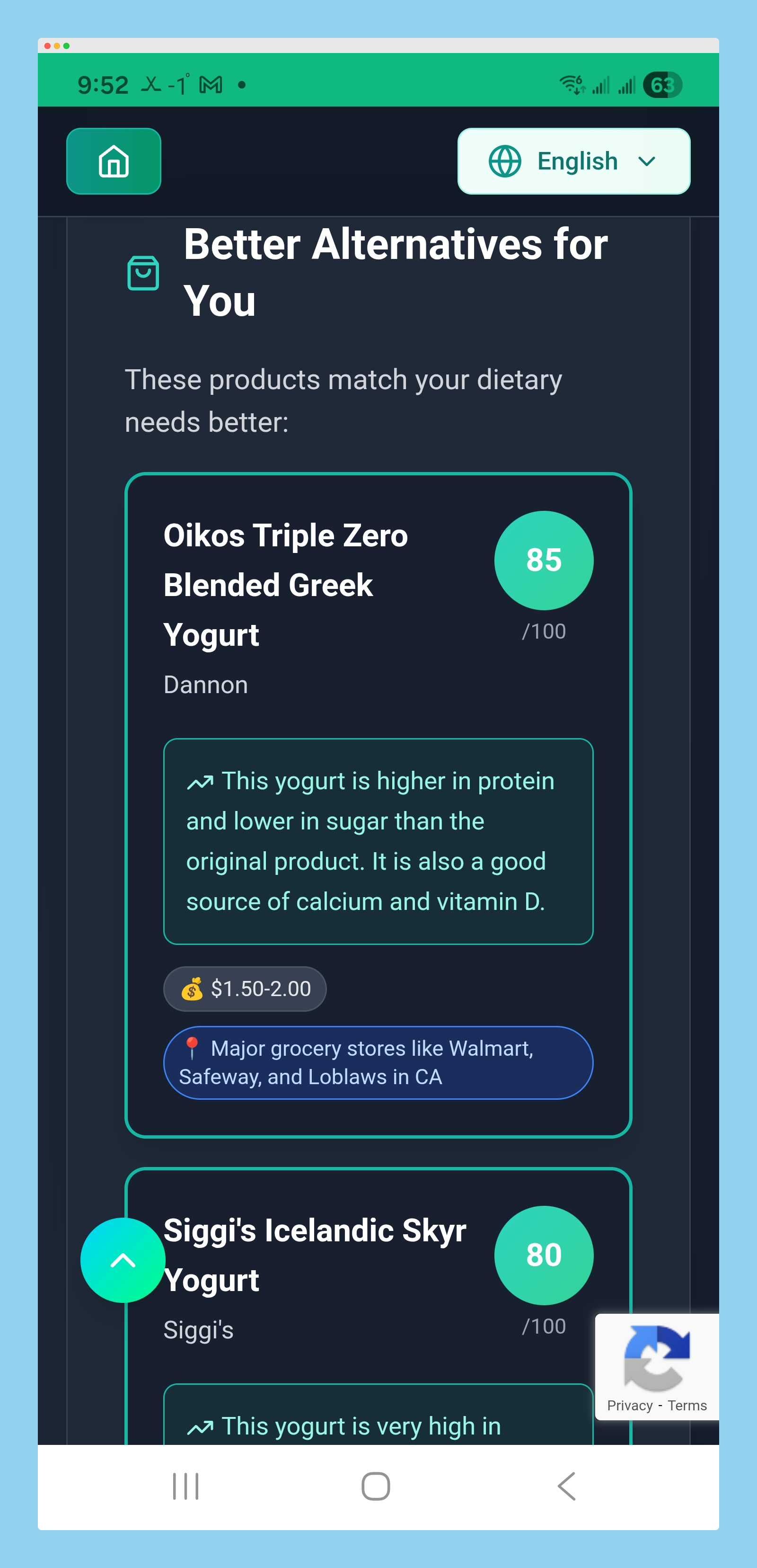 WellnessLens screenshot 5