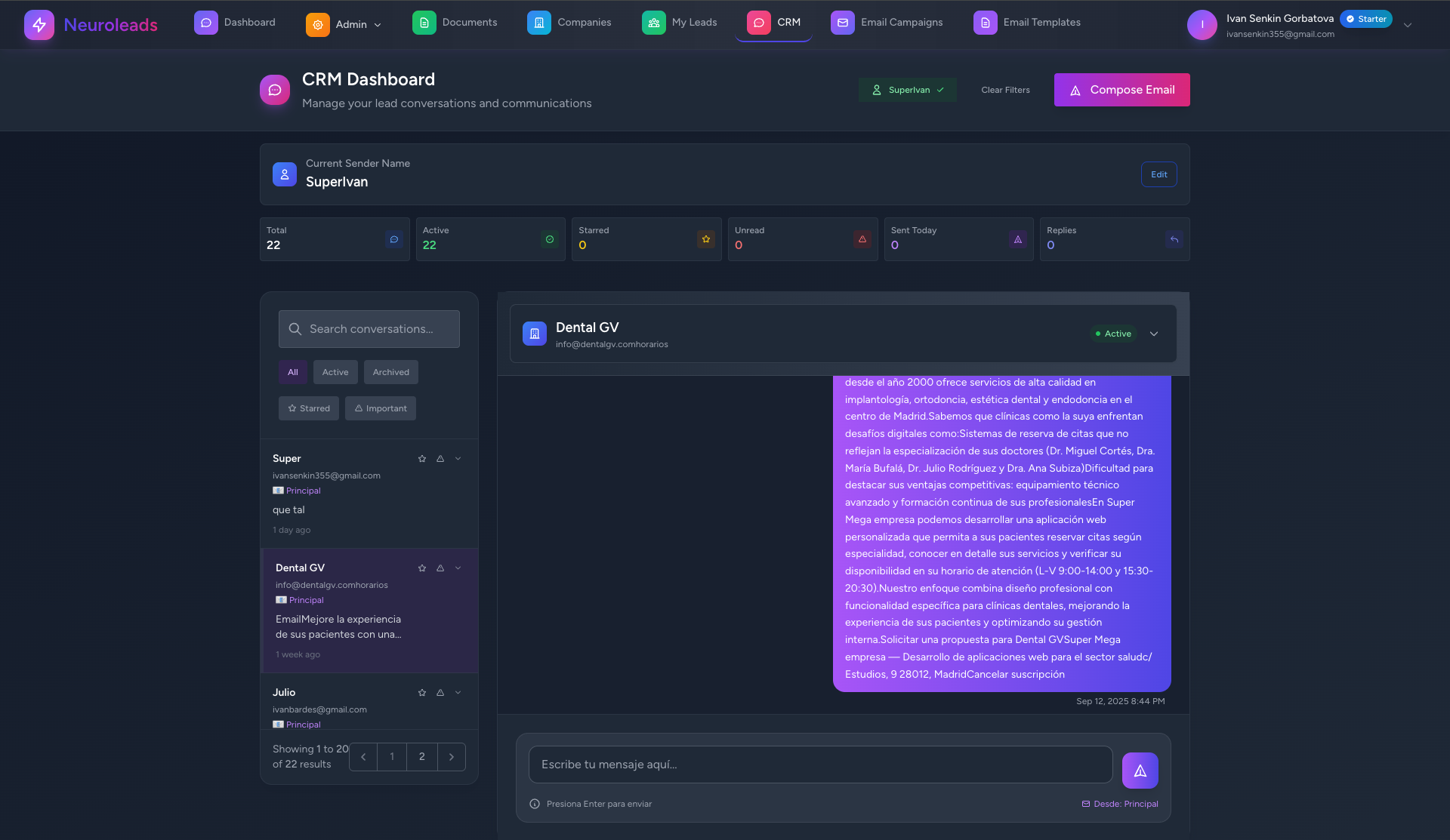 Neuroleads screenshot 8