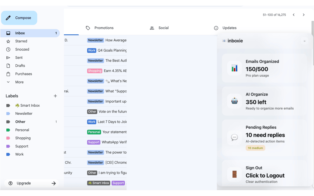 inboxie screenshot 1