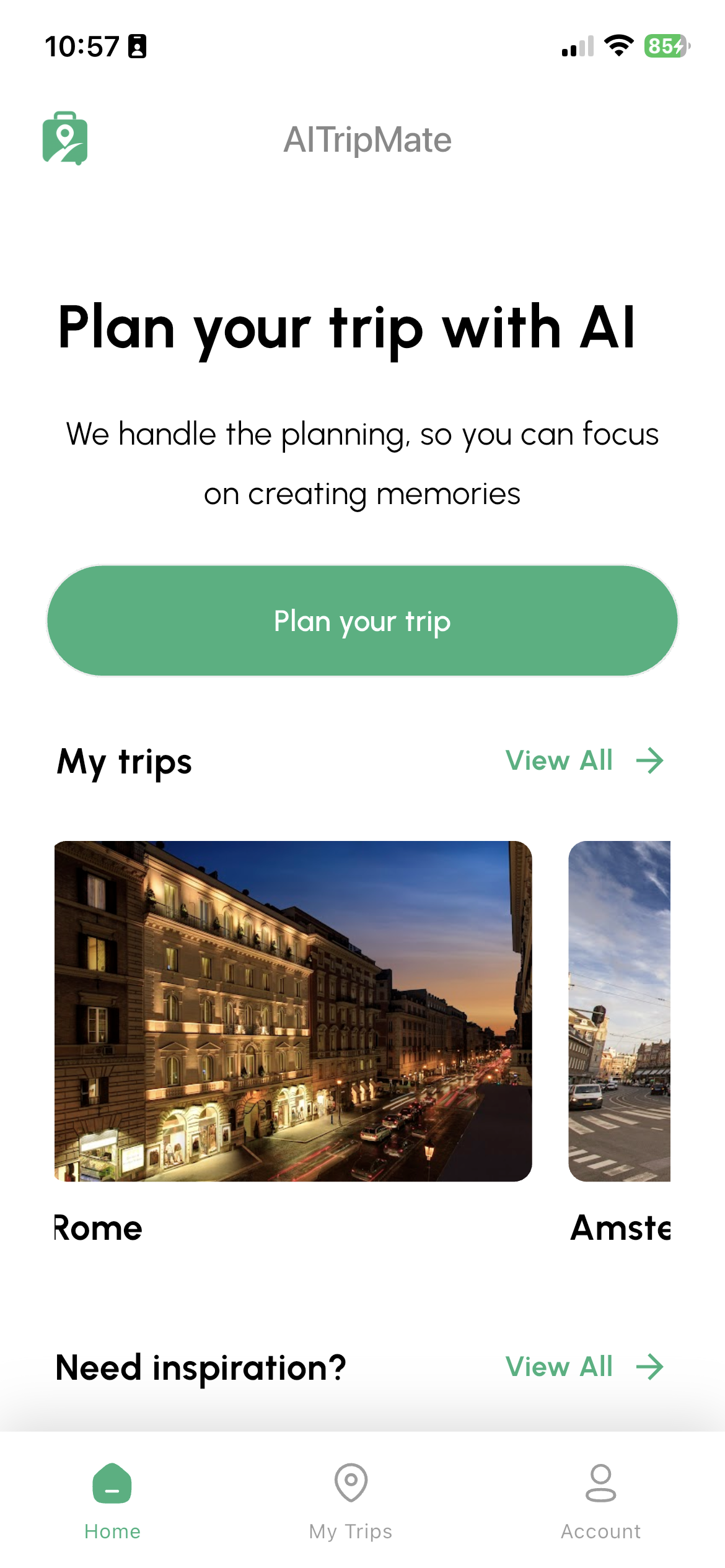 AITripMate 1.0 screenshot 1