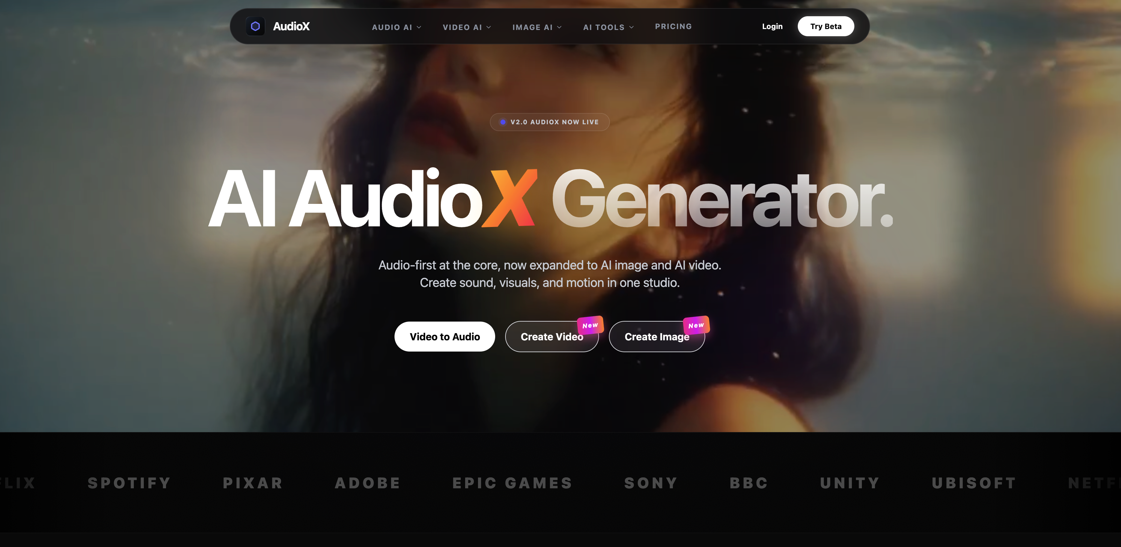 AudioX screenshot 2