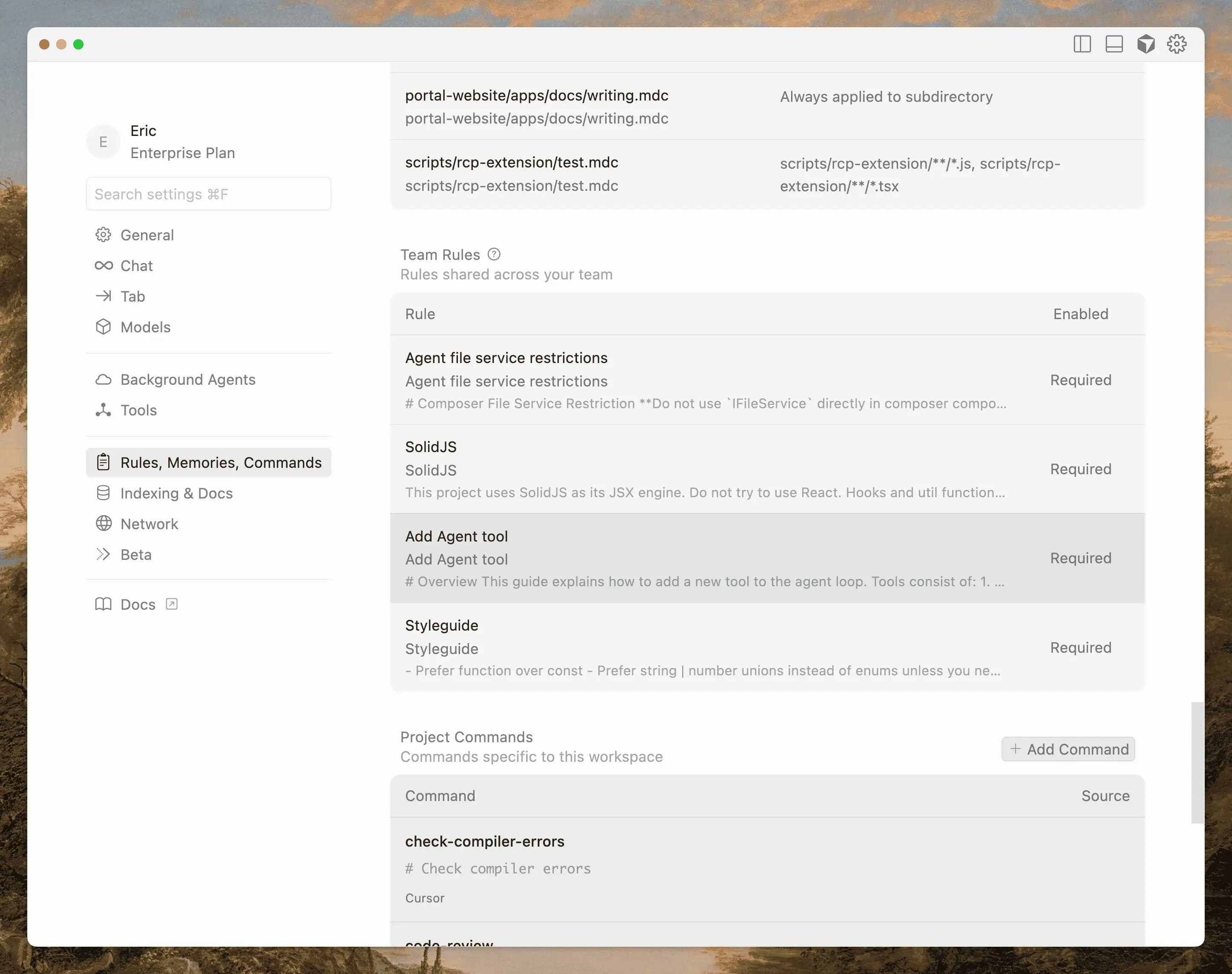 Cursor 1.7 screenshot 2